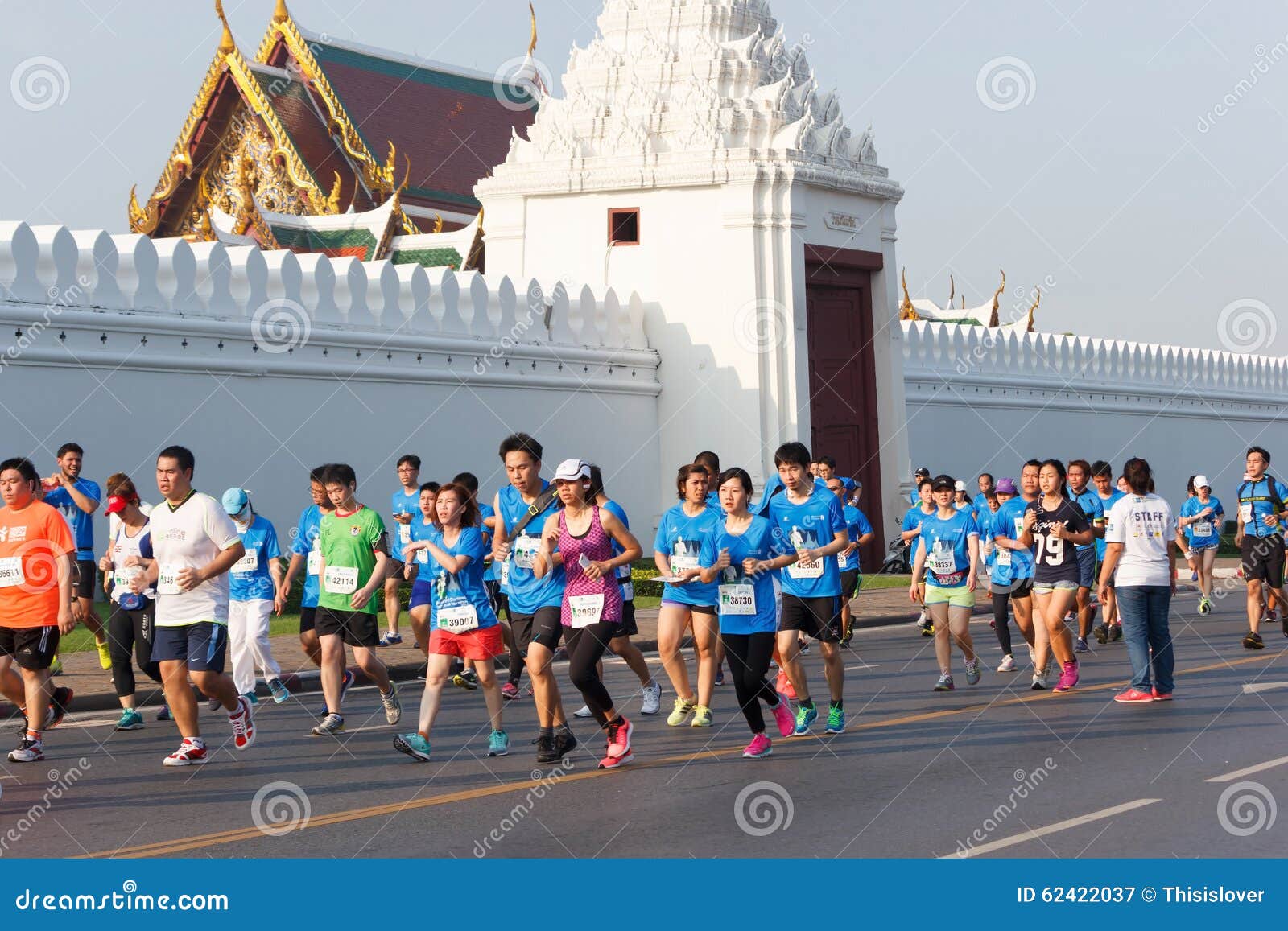 Bangkok Marathon editorial photography. Image of famous 62422037