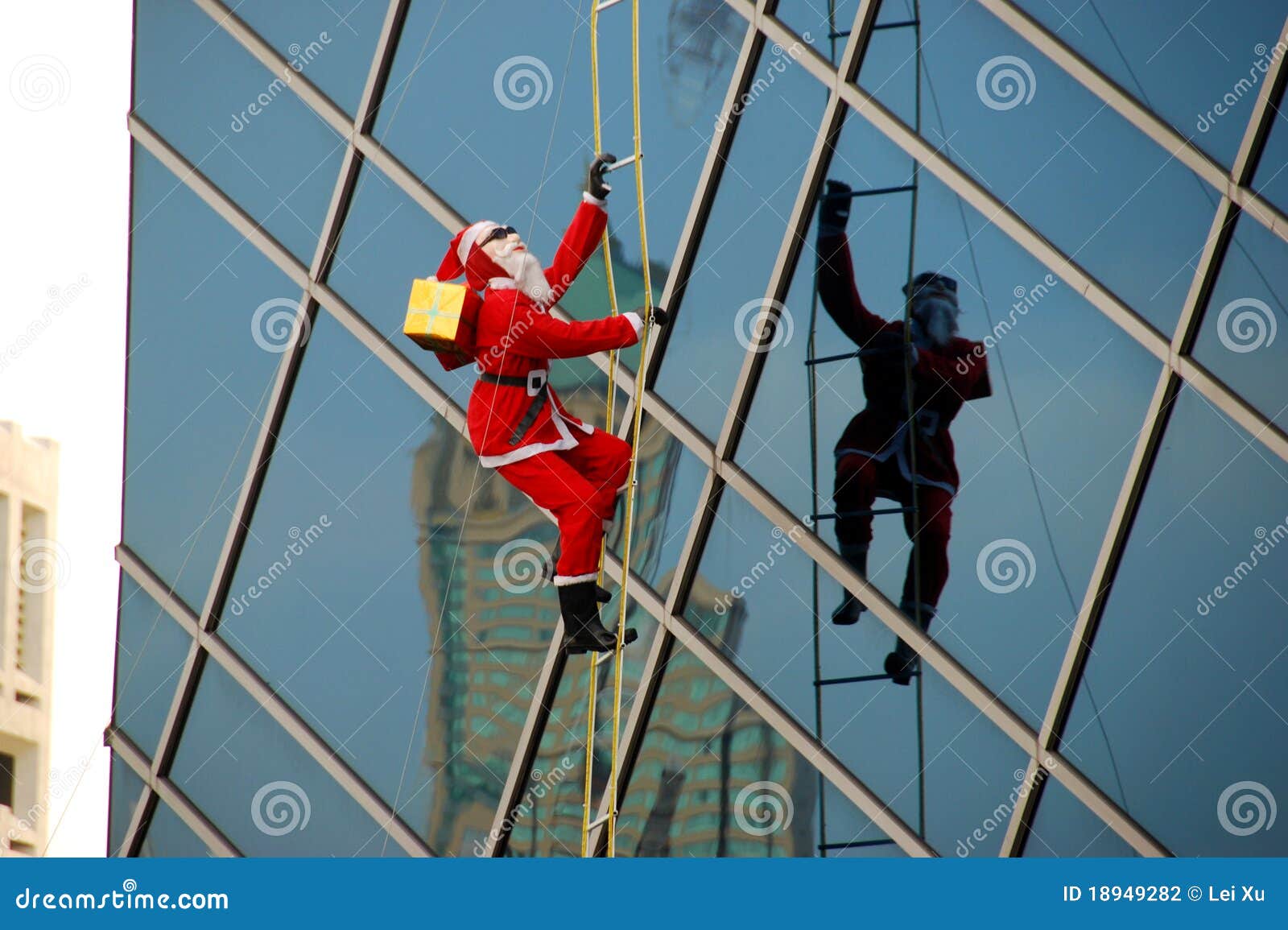 Bangkok, Thailand: Christmas Santa Decoration Editorial Photography ...