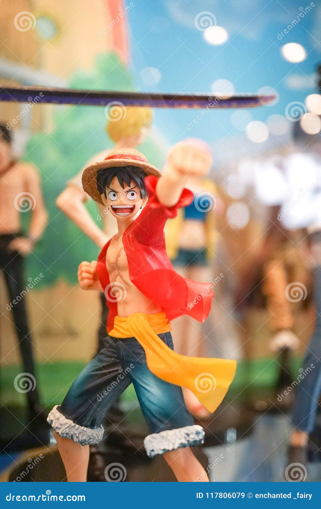 Japan Cartoon One Piece Action Figure Toy One Piece Monkey D Luffy