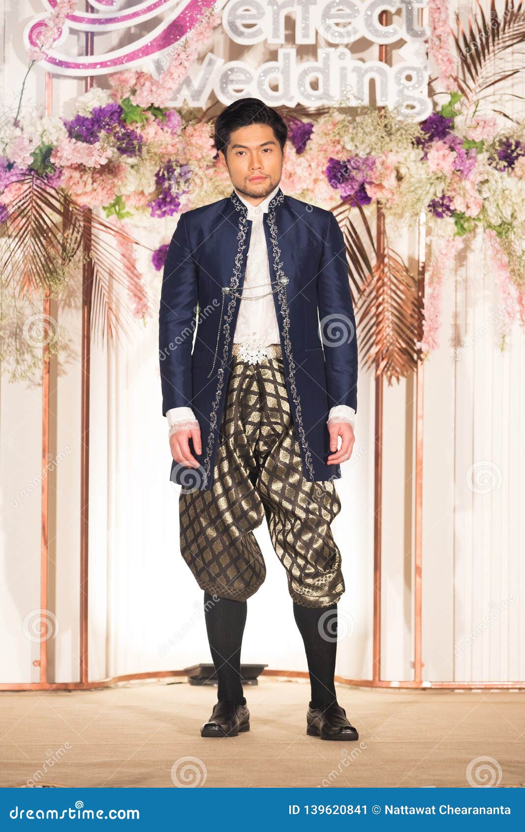 thai male wedding outfit