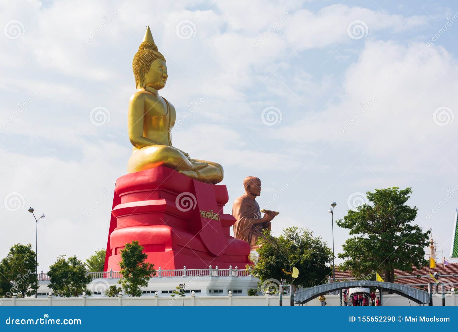 Bangkok, Thailand Jan 20, 2016 Temple Of Buddhist