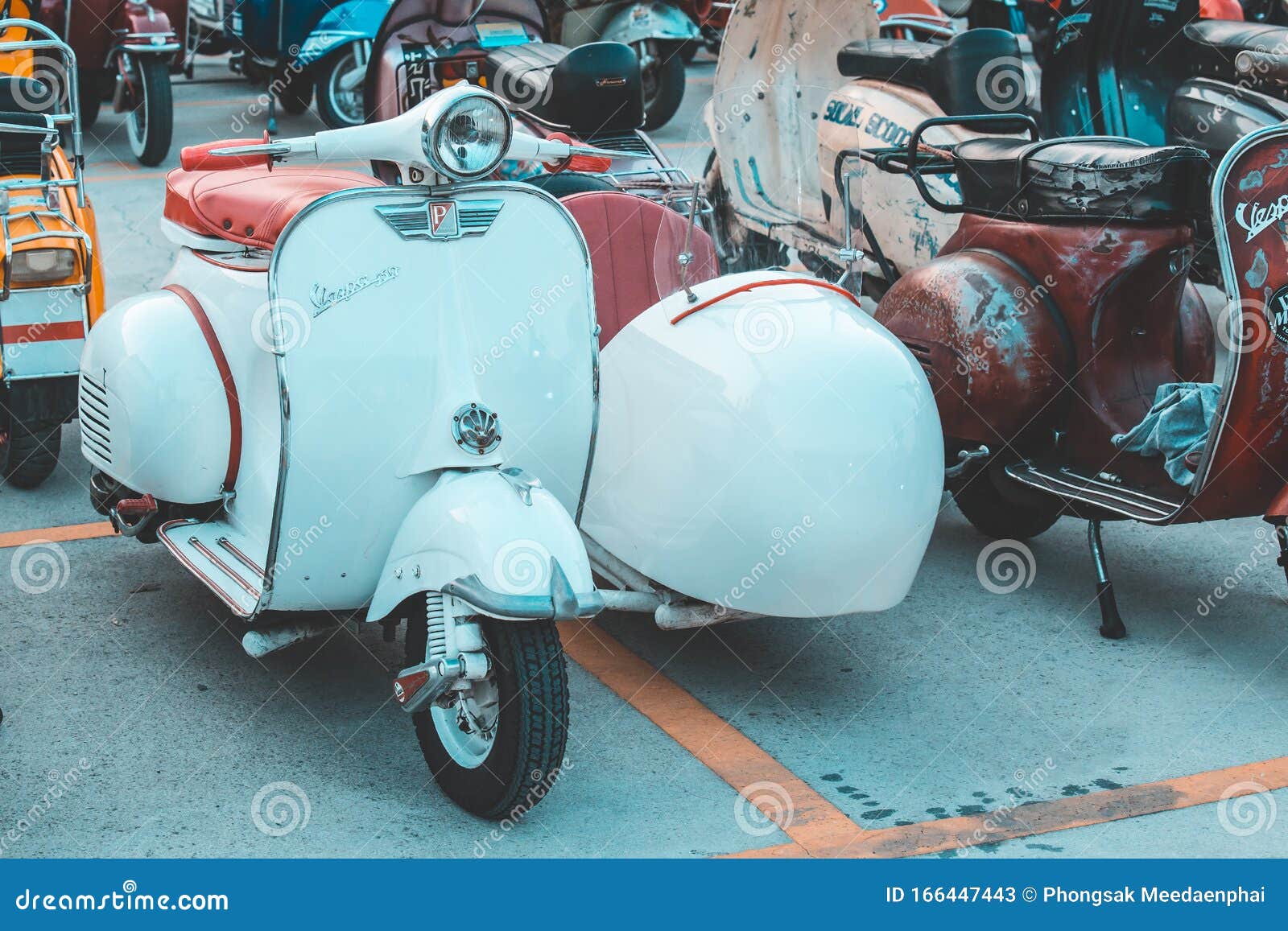 vintage scooter