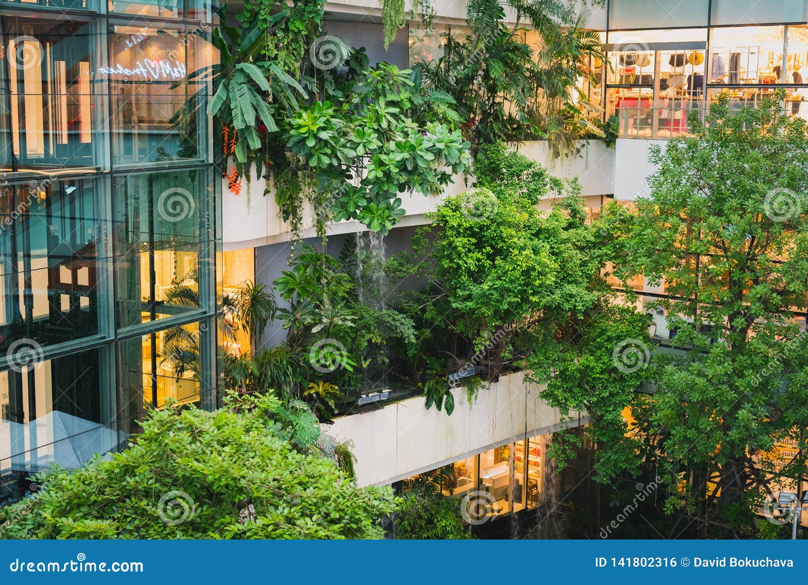 EmQuartier Shopping Mall - Bangkok, Thailand Editorial Photo