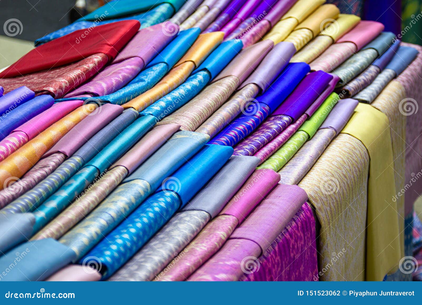 Thai silks fabric