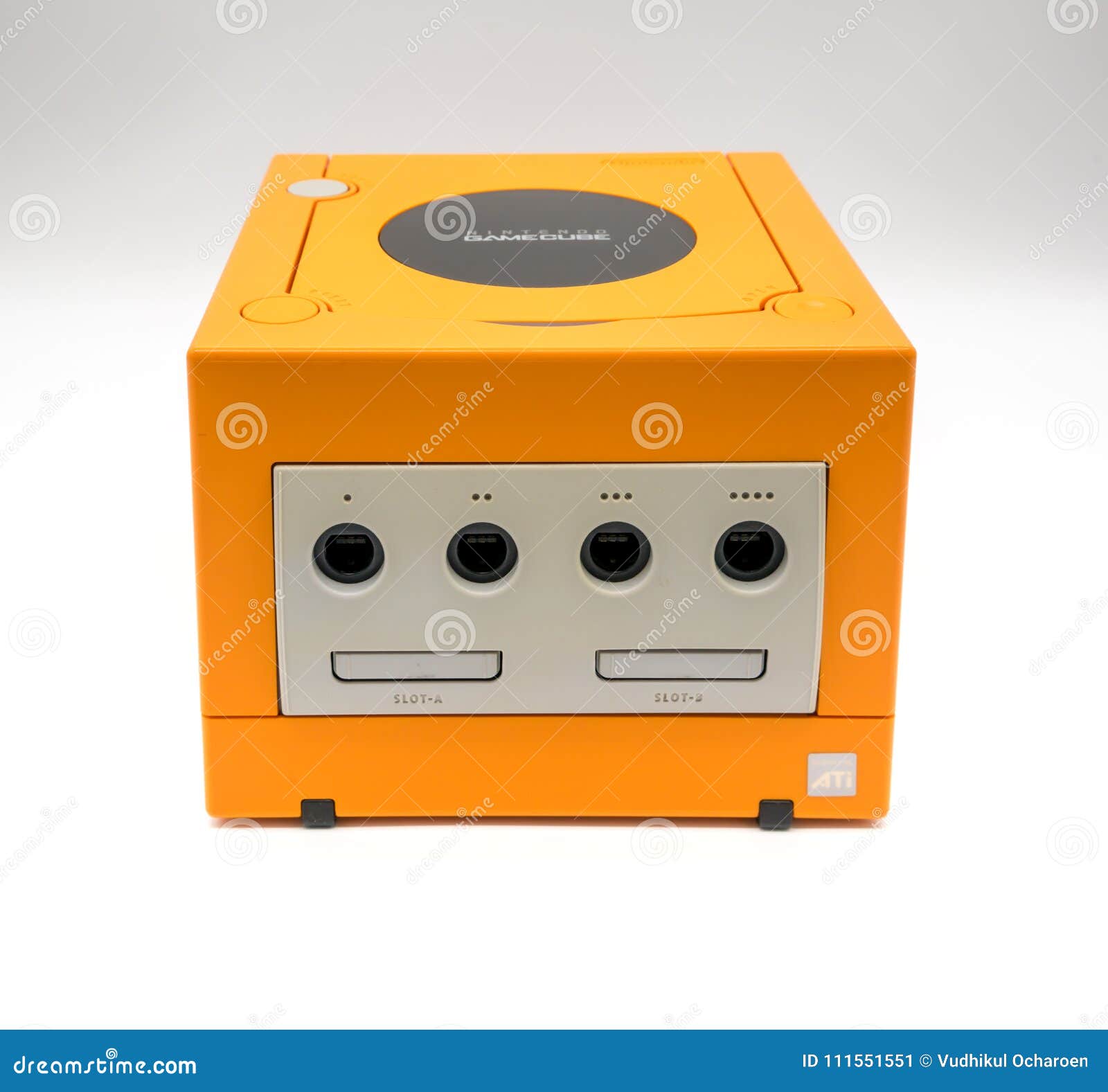 Nintendo Gamecube Console, Vintage Portable Game by Nintendo. Editorial ...