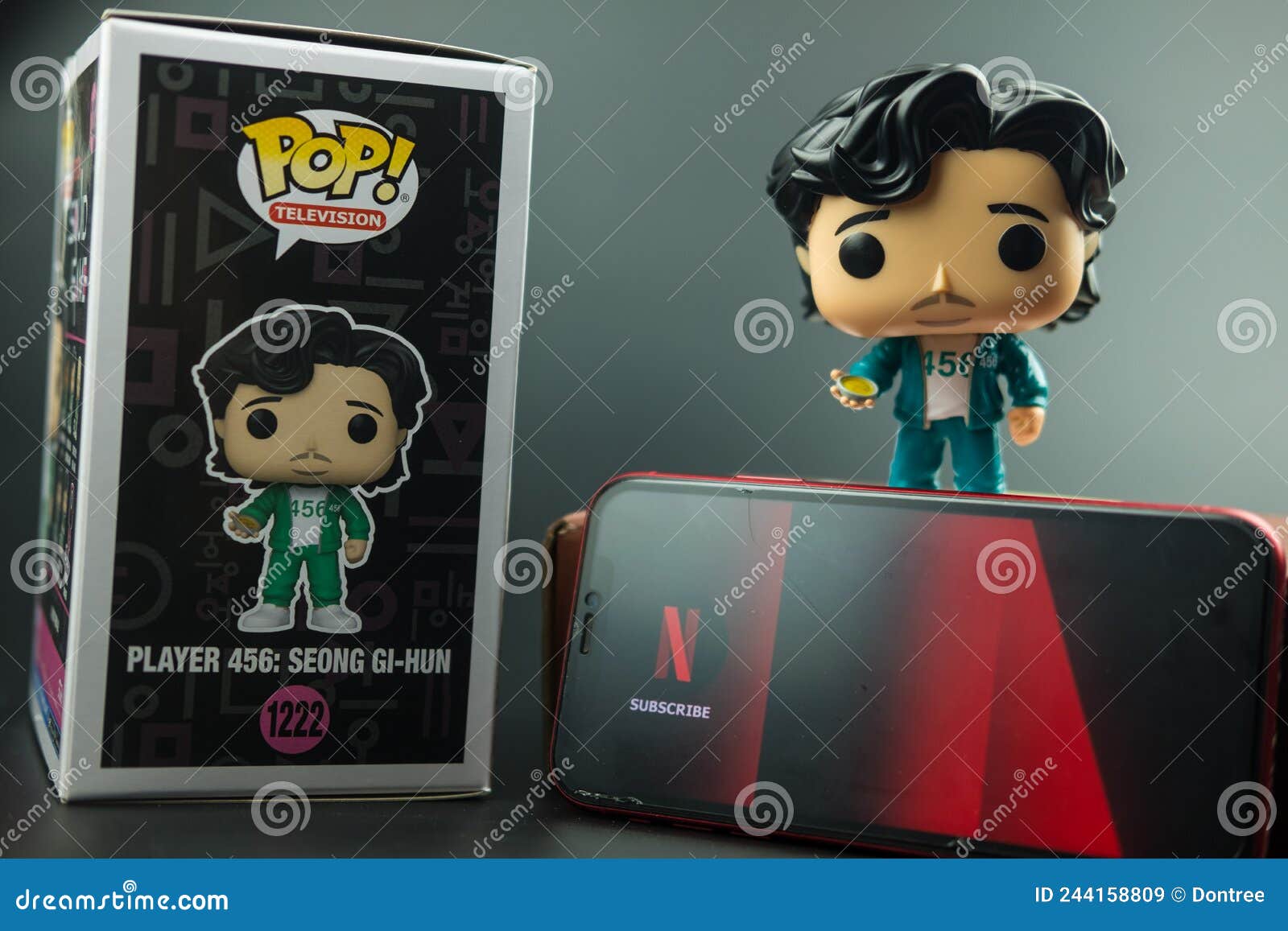 Funko POP TV Netflix Squid Game - Player 456 Seong Gi-Hun green