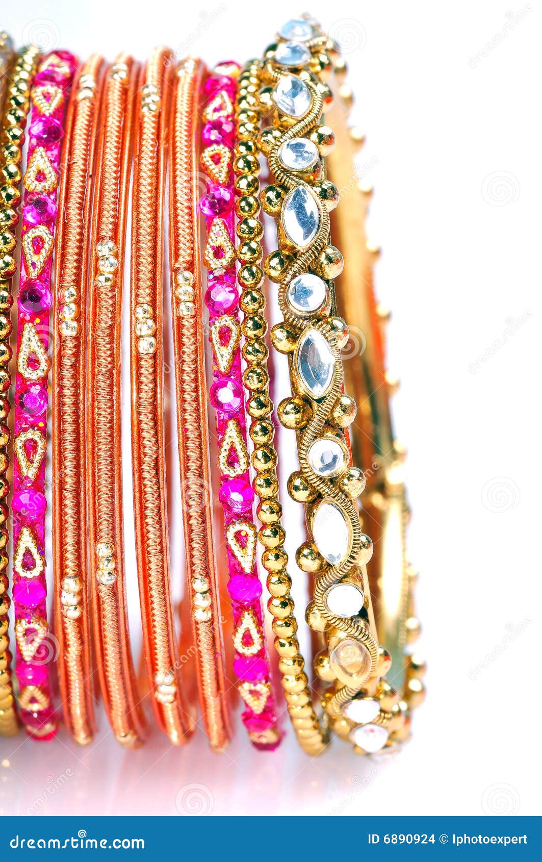 Bangles stock photo. Image of bride, pendant, fashion 6890924