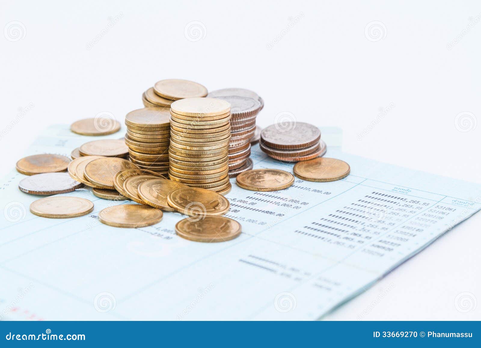 Bank account book stock photo. Image of banking, accounting 33669270