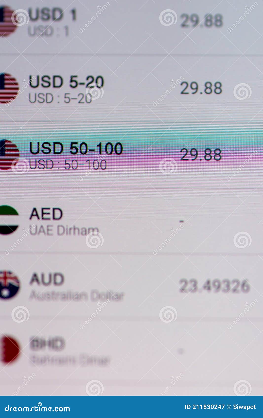 bank-currency-exchange-rate-table-on-computer-screen-stock-image
