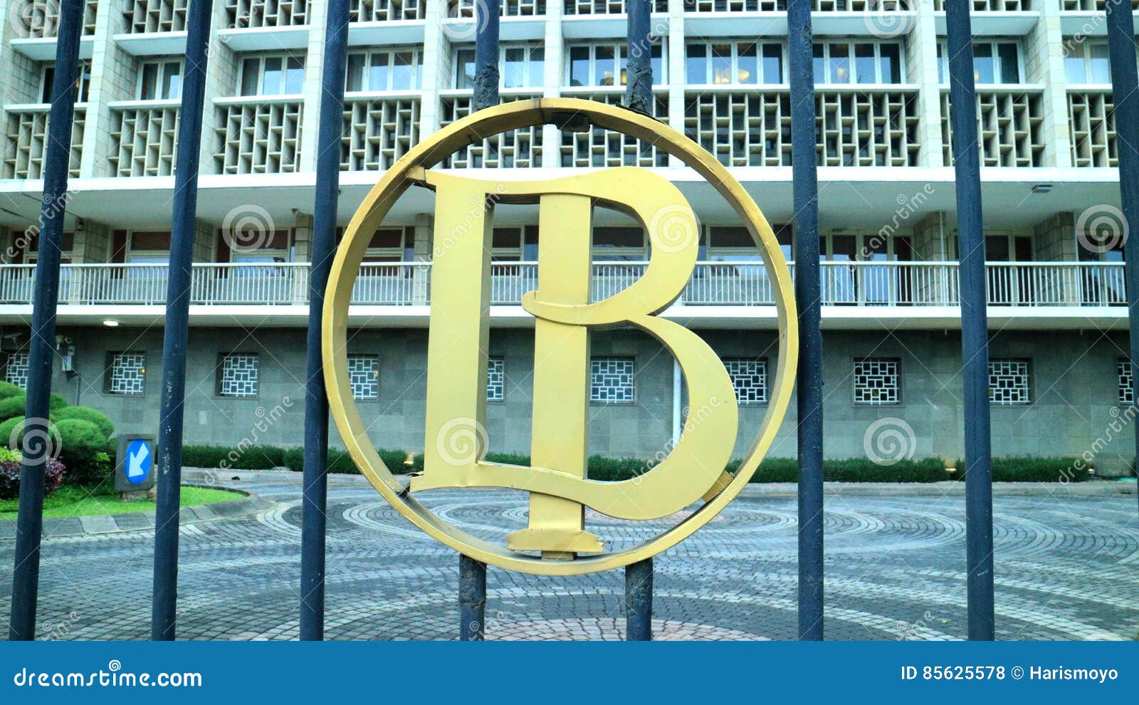 Bank Indonesia editorial stock photo. Image of javasche - 85625578