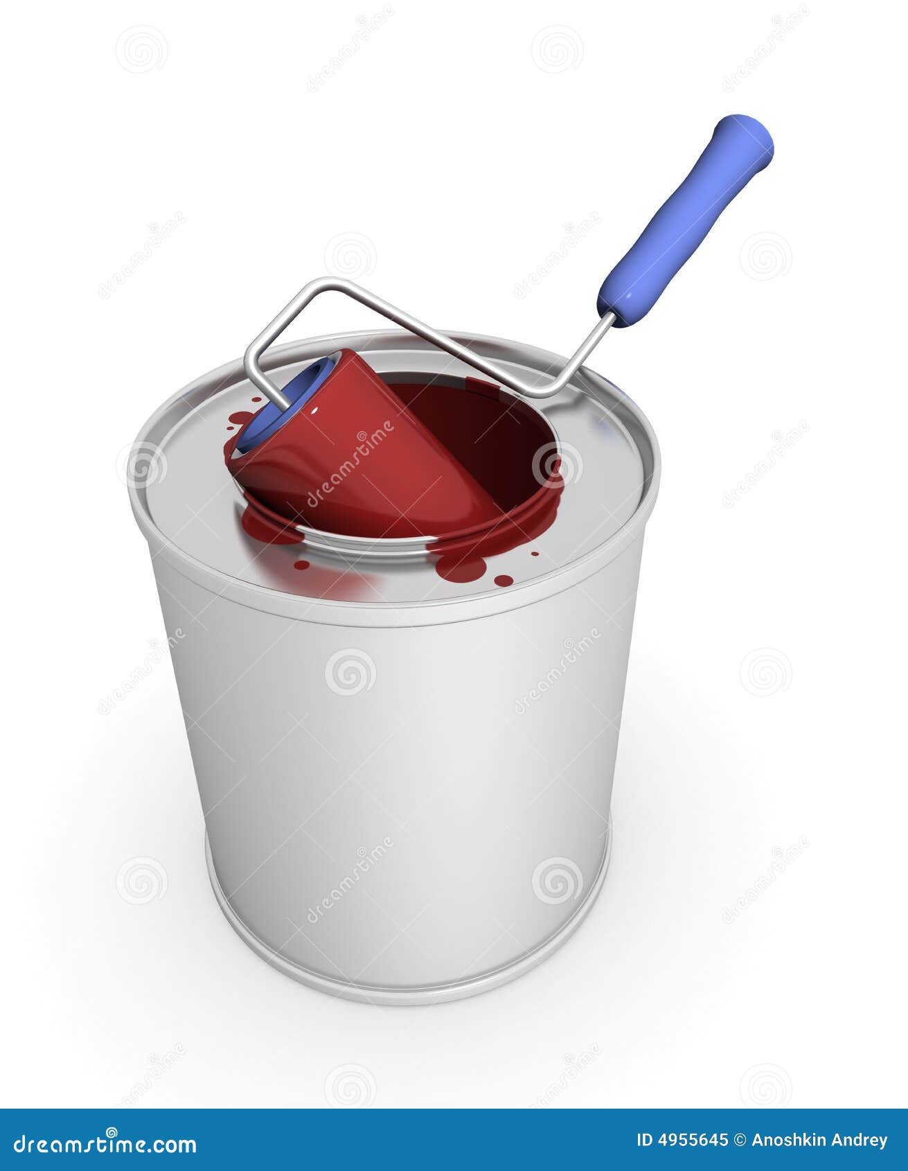 Bank Of A Paint Picture. Image 4955645