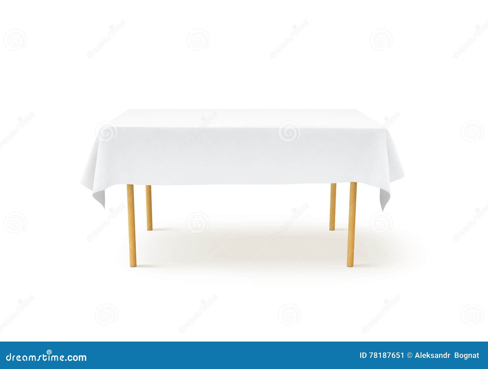Download Bank White Tablecloth Mockup Clipping Path Stock Image Image Of Rectangular Dinner 78187651