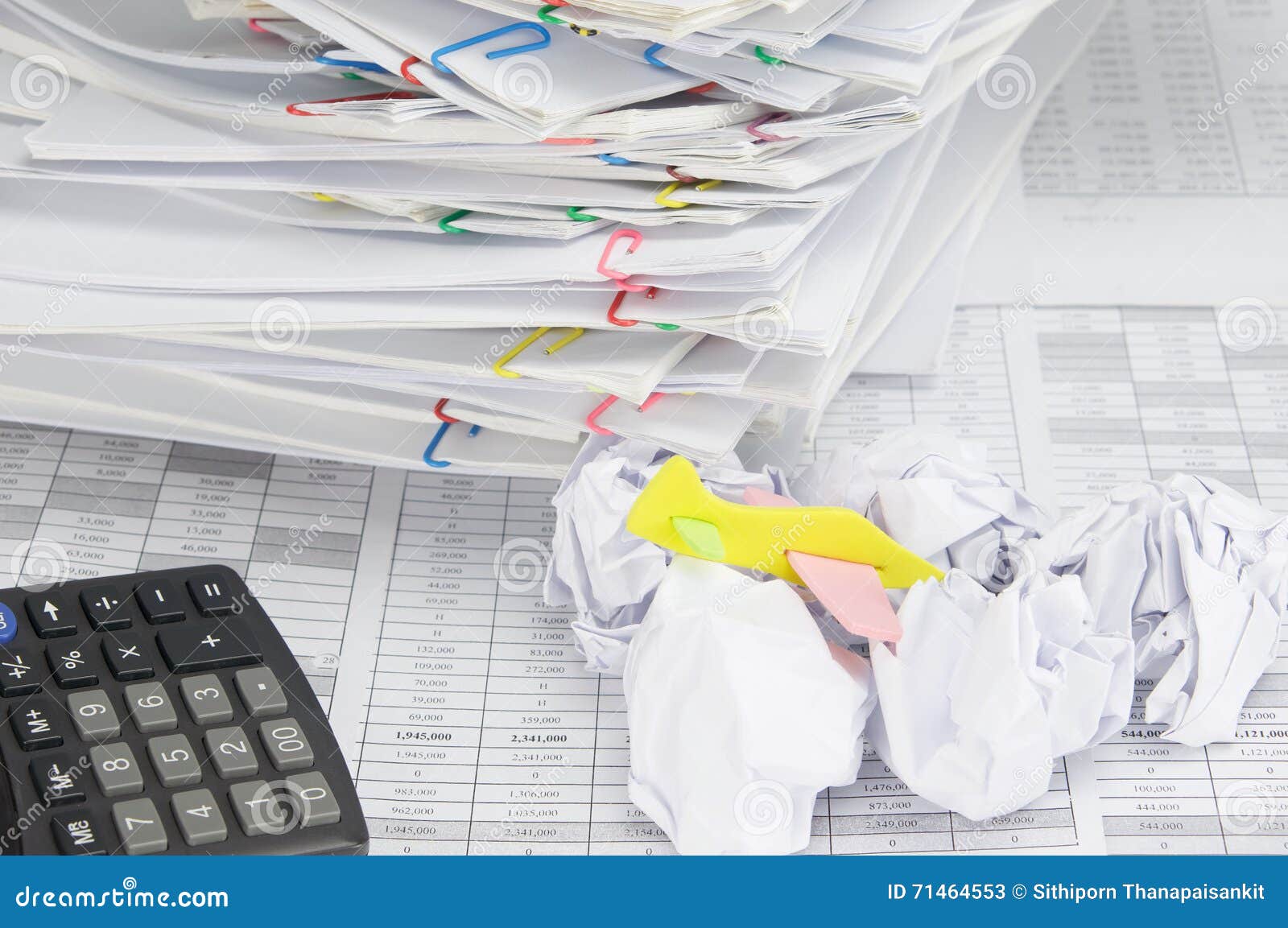 Bankruptcy Of Airplane With Paper Ball On Finance Account Stock Image Image of paper