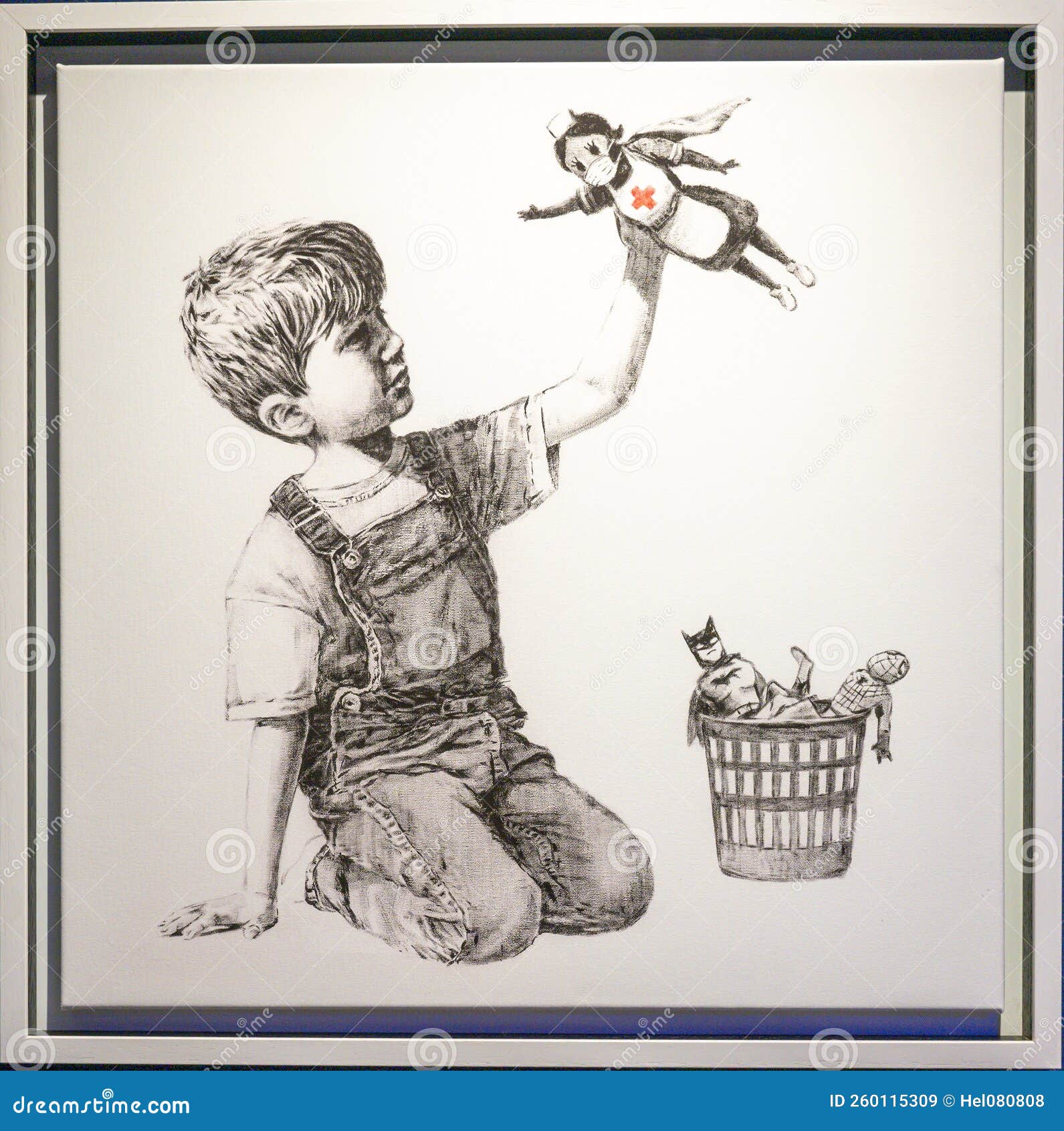 Banksy, Game Changer, 2020. Art by Banksy, Anonymous English Banksy, Game Changer, 2020. Art by Banksy, Anonymous English