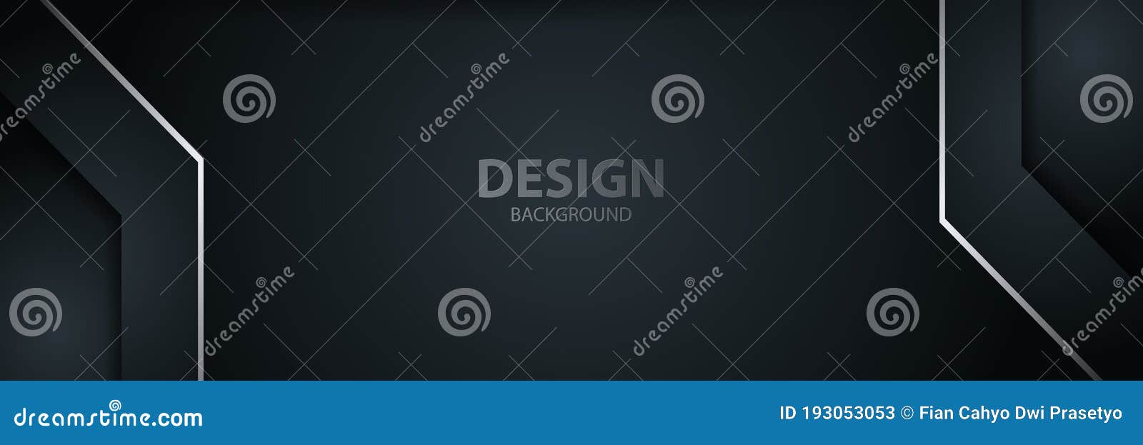 Banner Abstract Vector Background Board for Text and Message Design