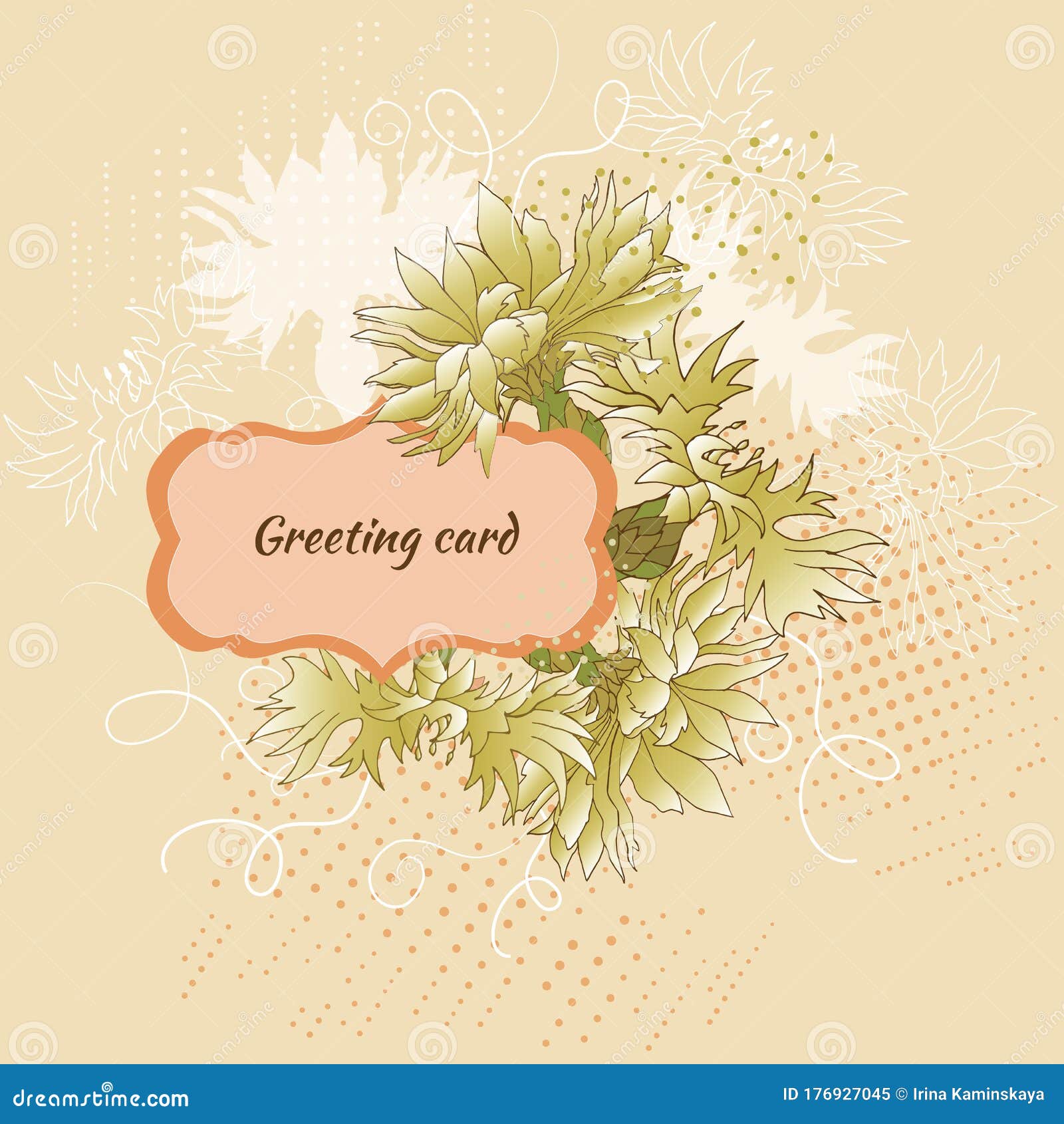 Banner Floral Con Flores Doradas. Marco Para Texto En Tonos Beige. Ilustración Vectorial Para Invitaciones Y Felicitaciones Ilustración del Vector - Ilustración de folleto, modelo: 176927045 Banner Floral Con Flores Doradas. Marco Para Texto En Tonos Beige. Ilustración Vectorial Para Invitaciones Y Felicitaciones Ilustración del Vector - Ilustración de folleto, modelo: 176927045