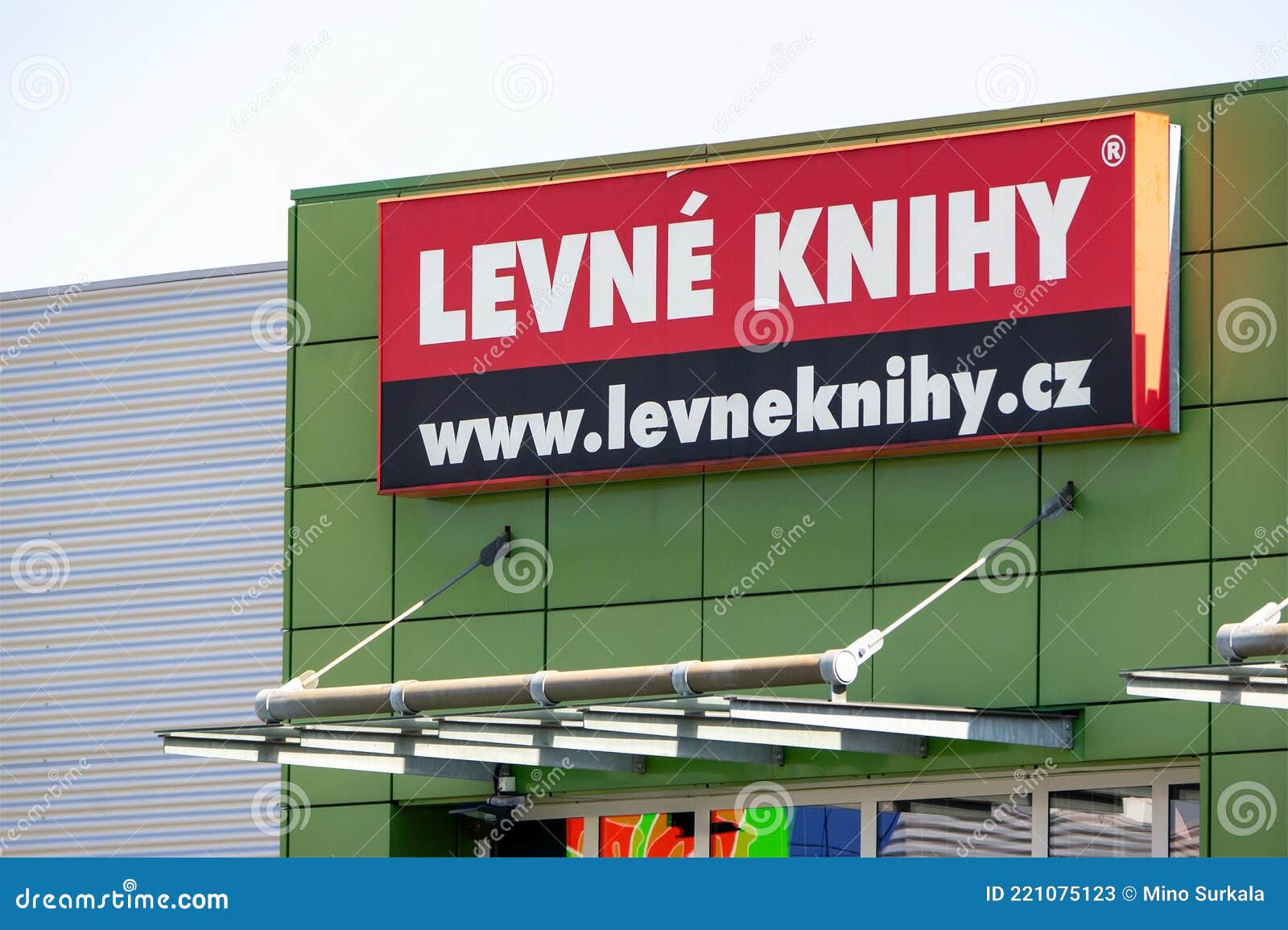 The Banner of Levne Knihy Bookstore Company Selling Cheap Books and ...