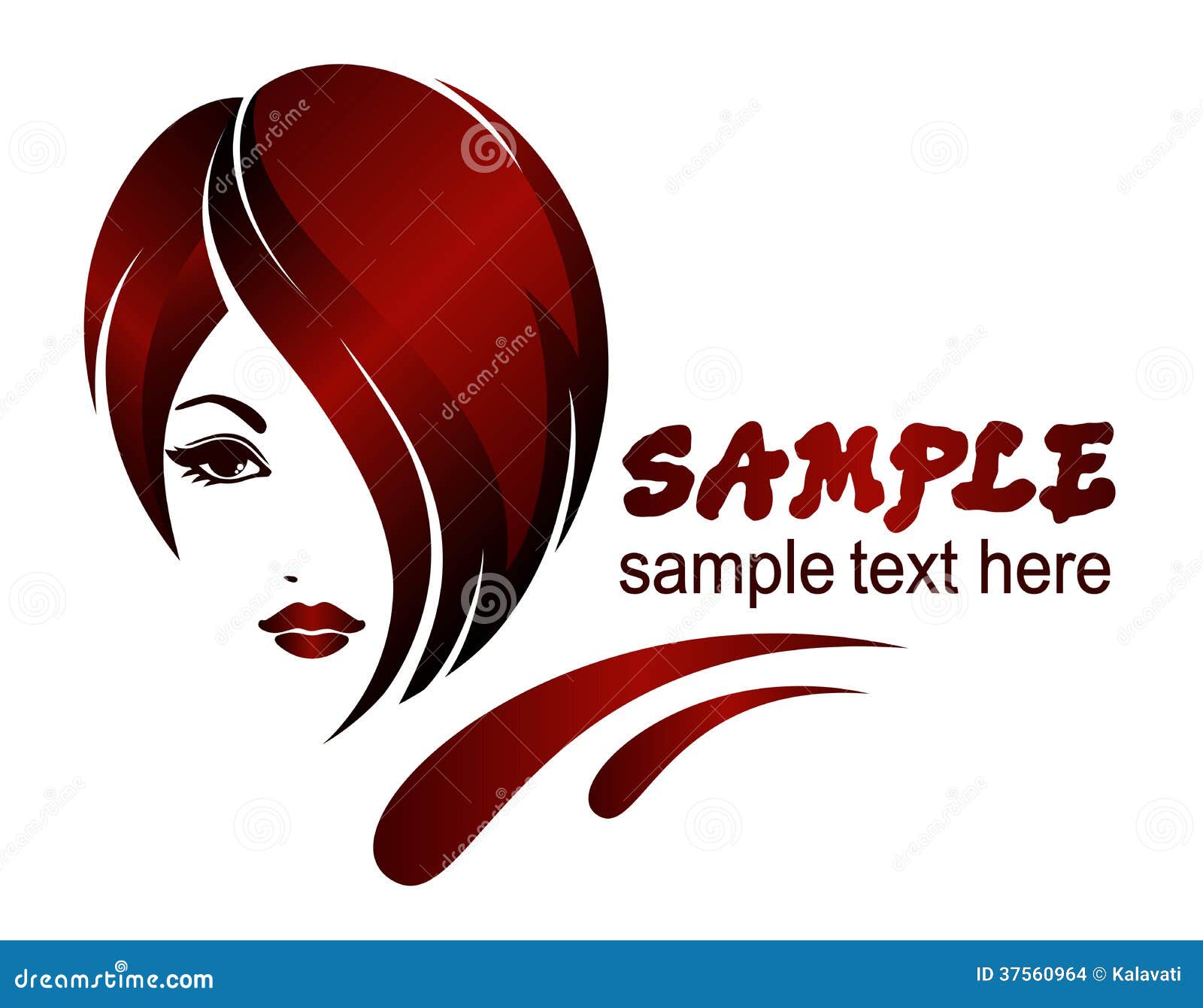 Banner Template Hair Styles, Etc. Stock Vector - Illustration of hairstyle,  person: 37560964