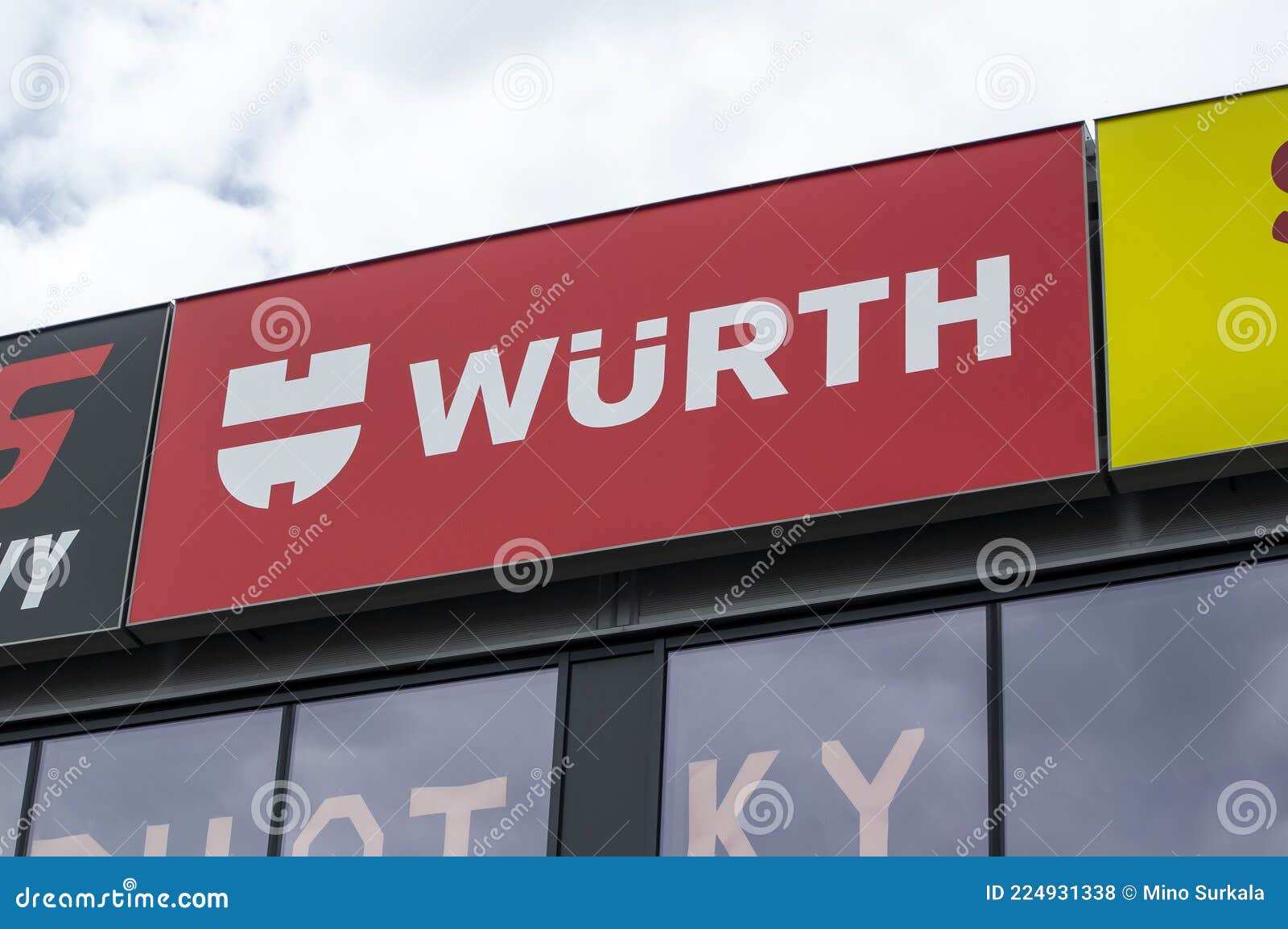 The Banner of Wurth Company Which Sells Various Industrial Products ...