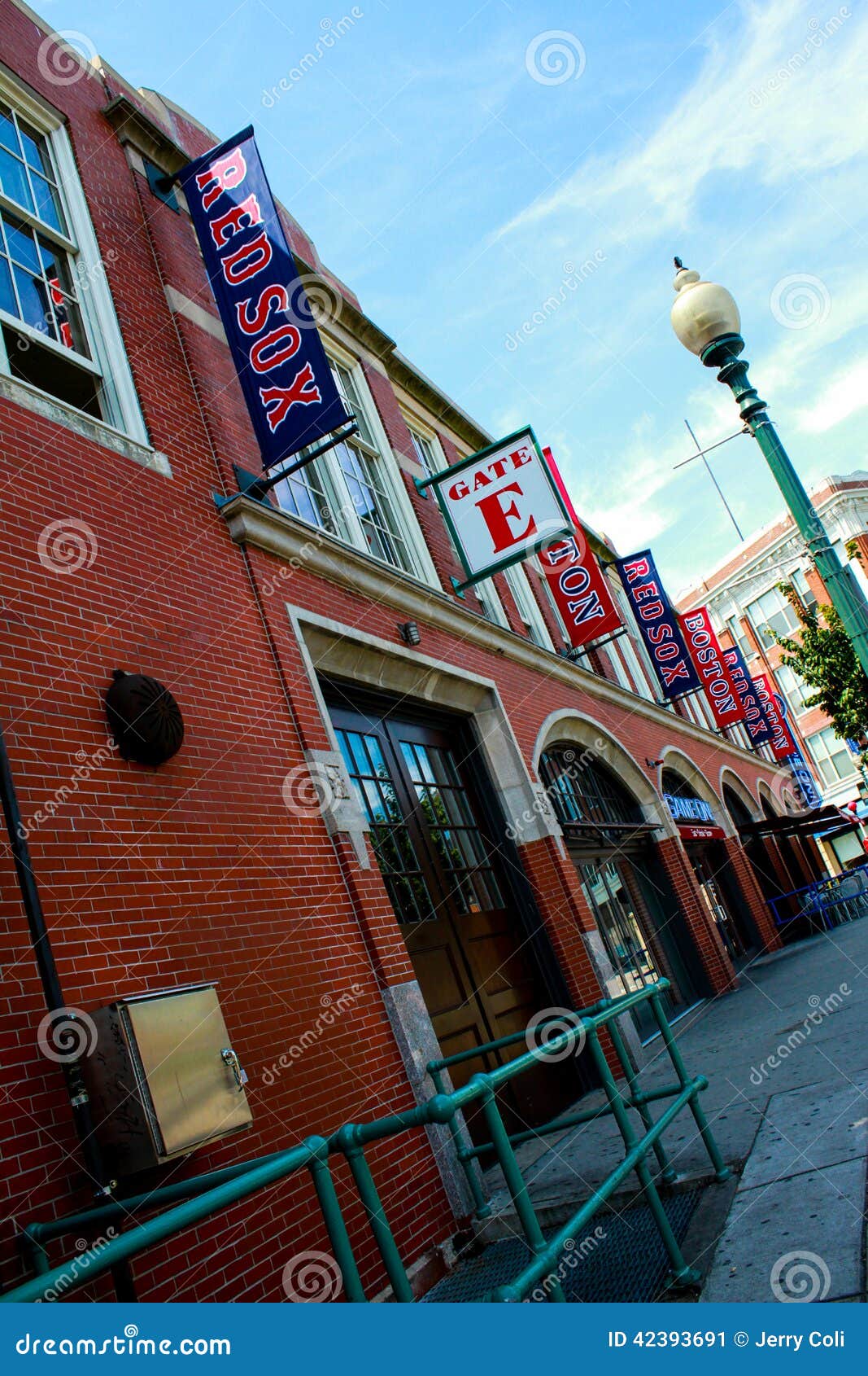 Banners Hung at Fenway Park, Boston, MA. Editorial Photo Image of