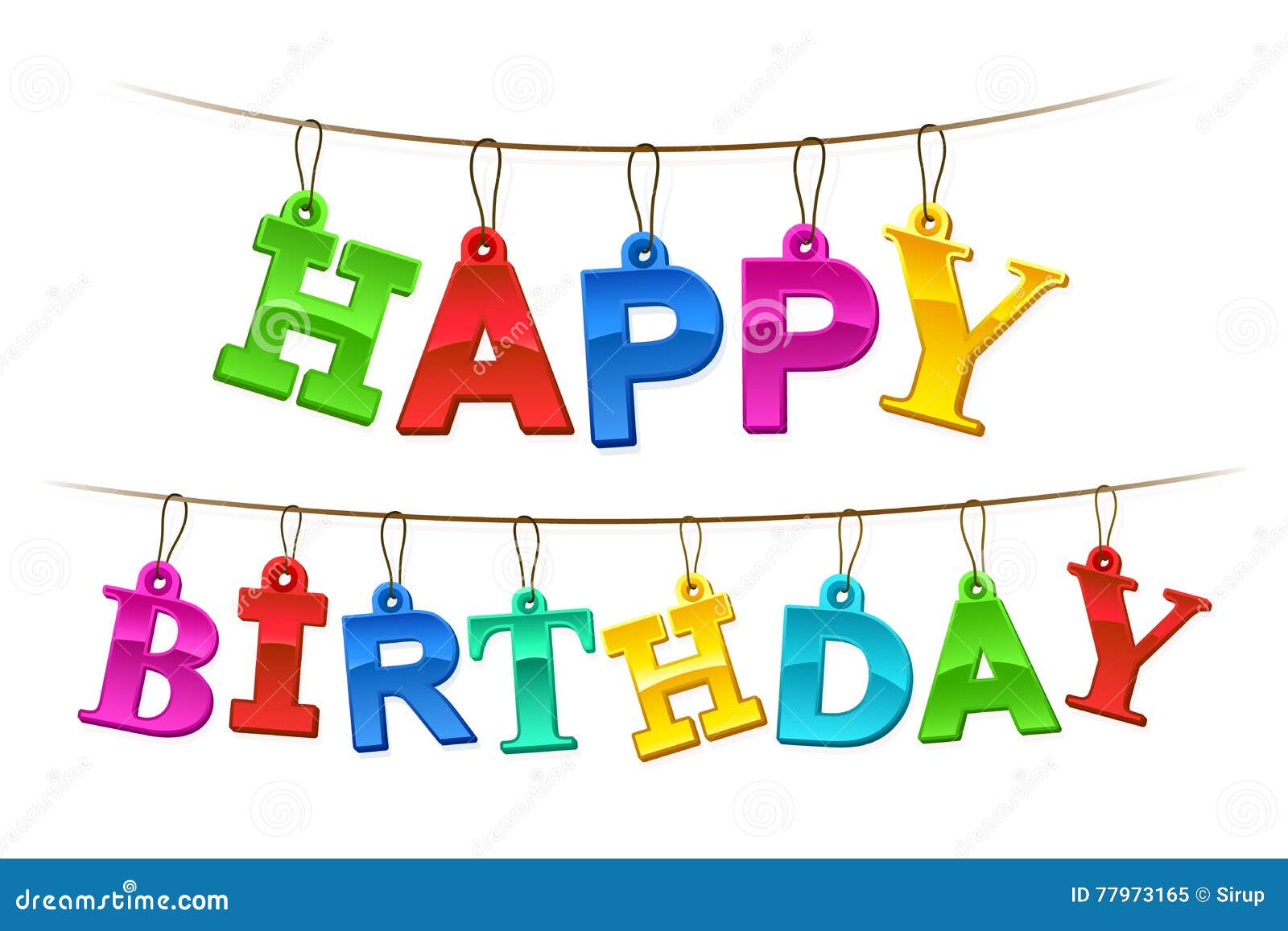 Banniere Accrochante Coloree Par Arc En Ciel De Joyeux Anniversaire Illustration De Vecteur Illustration Du Dessin Decoration Banniere Accrochante Coloree Par Arc En Ciel De Joyeux Anniversaire Illustration De Vecteur Illustration Du Dessin Decoration
