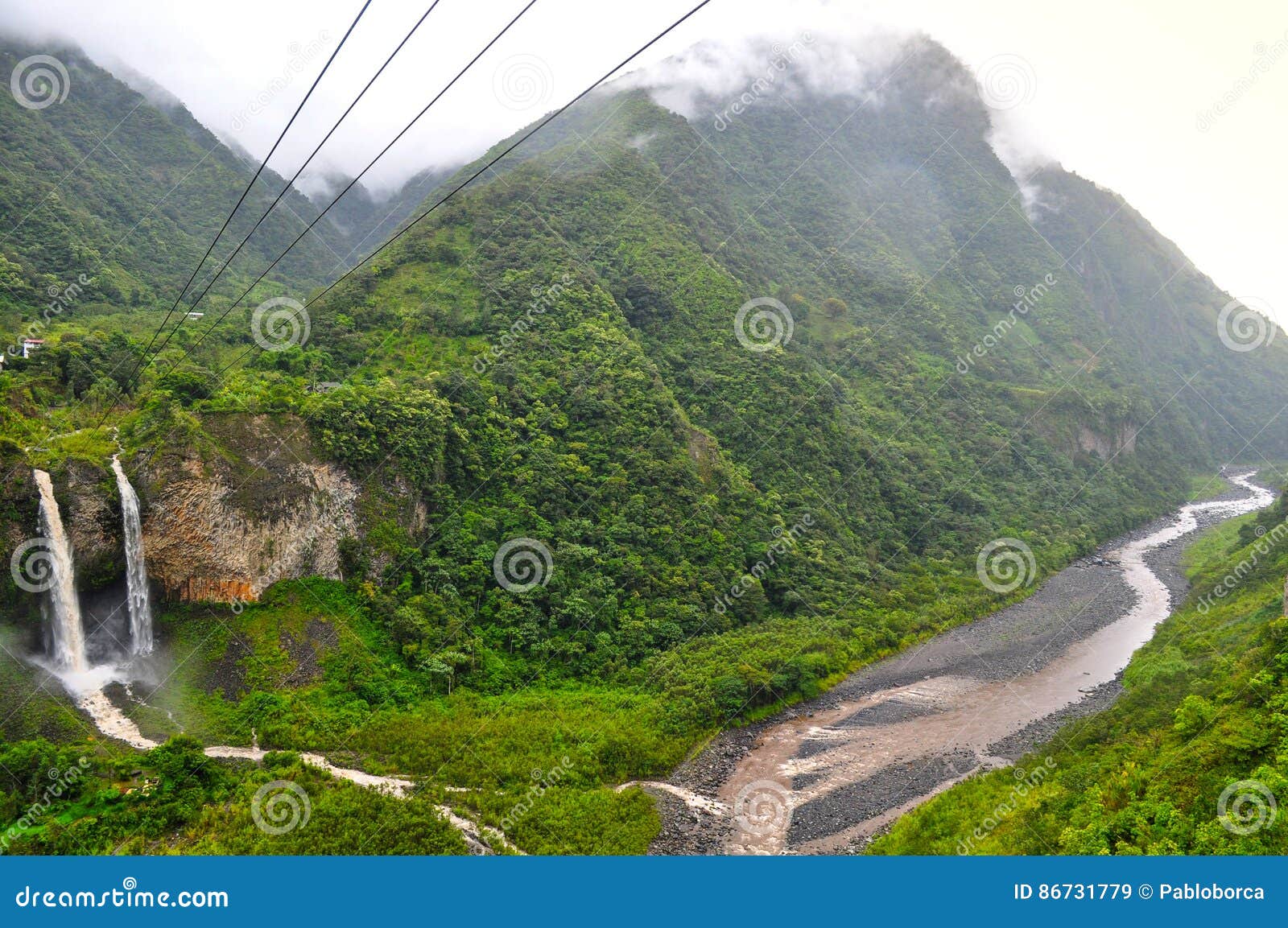 banos de agua santa, ecuador