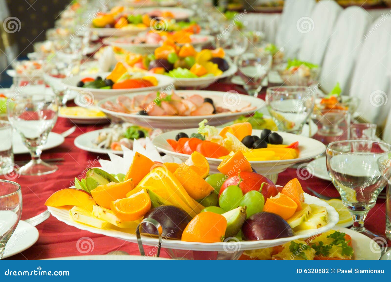 Banquet stock photo. Image of facility,