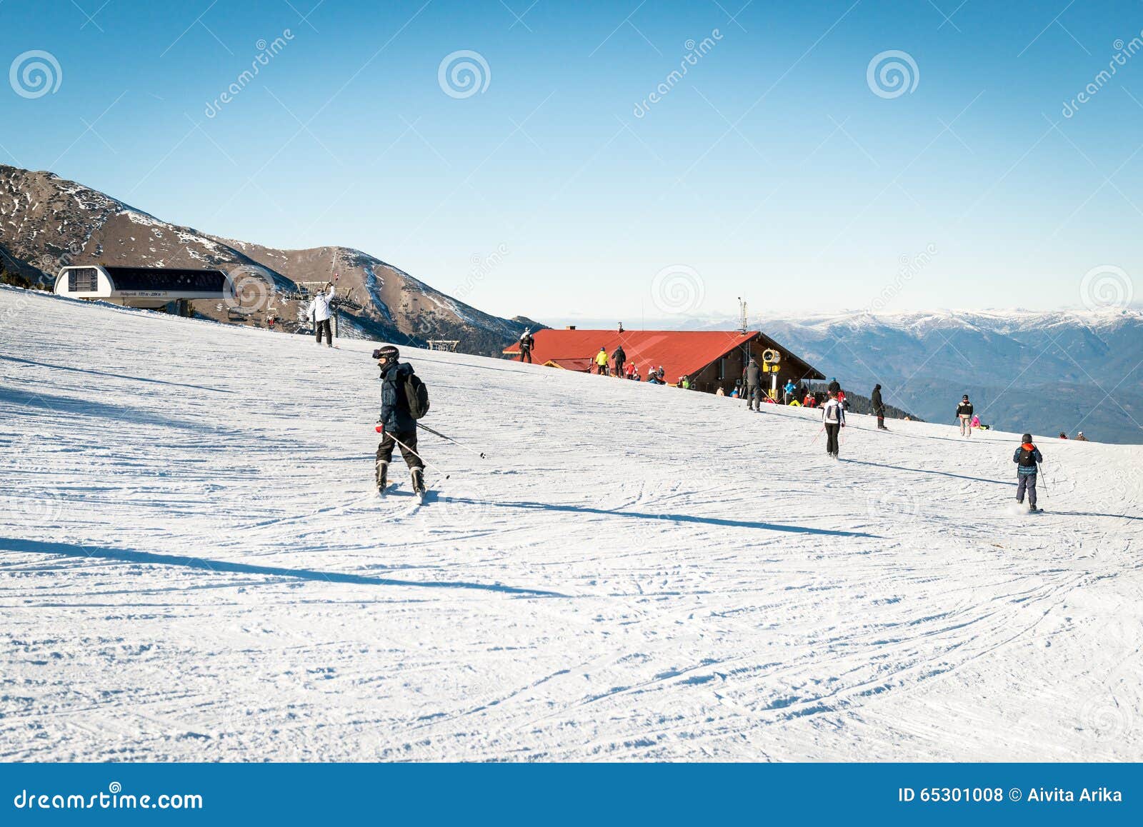 Bansko Ski Resort In Bulgaria Editorial Stock Photo Image Of Snowboarding Labelling
