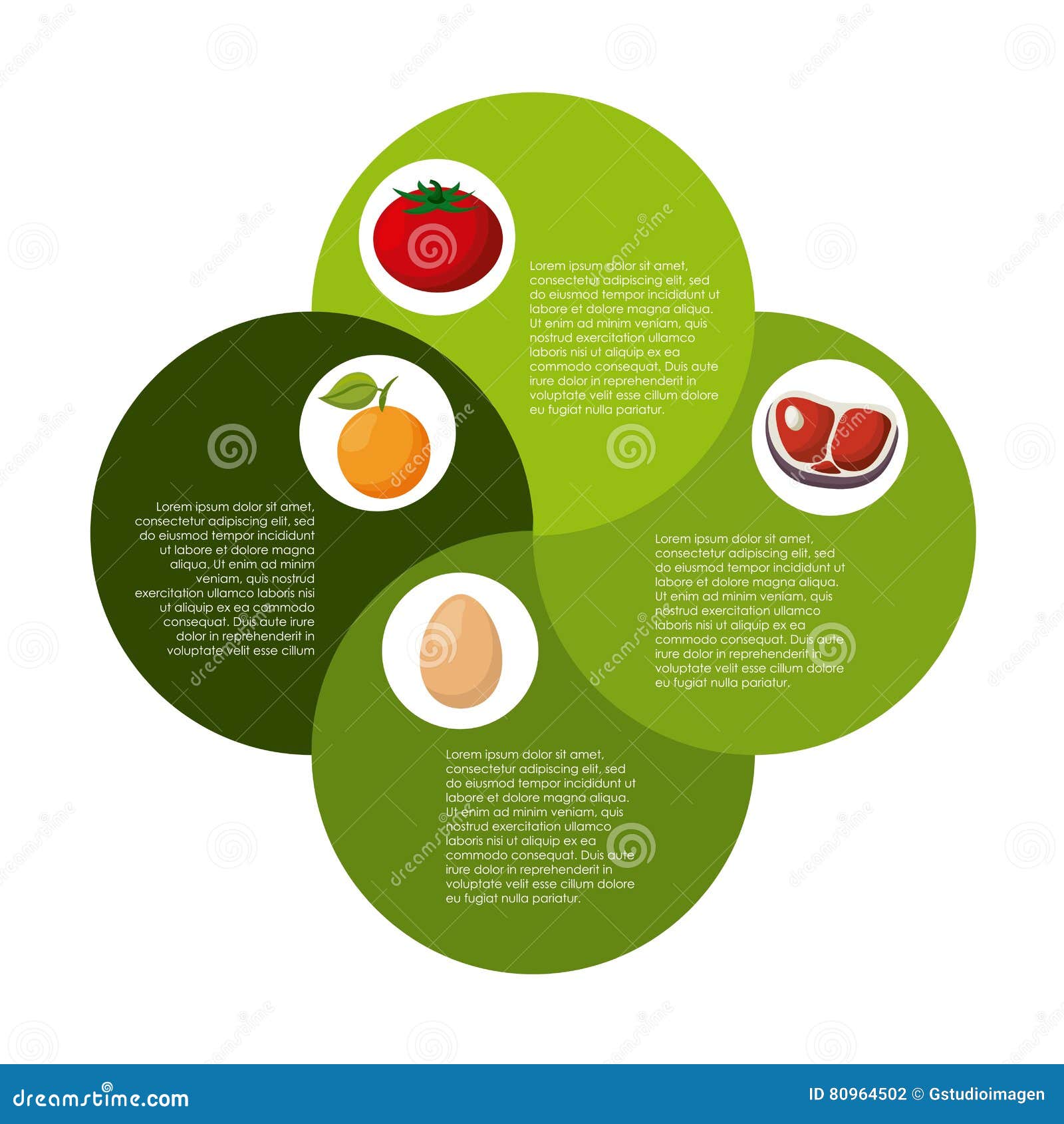 Banta Infographic Presentation Vektor Illustrationer Illustration av