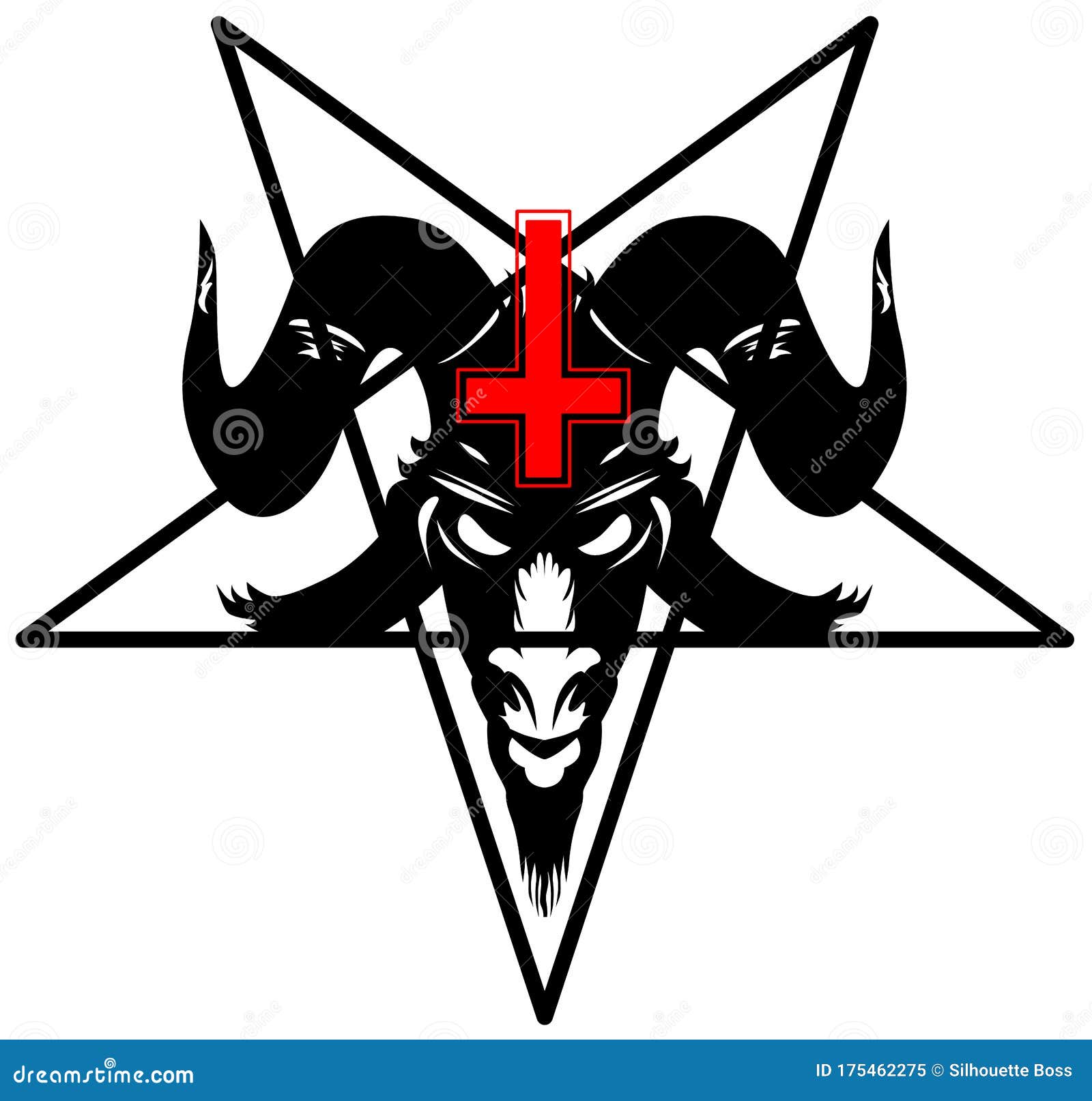 An Inverted Cross The Cross Of Saint Peter Used As An AntiChristian