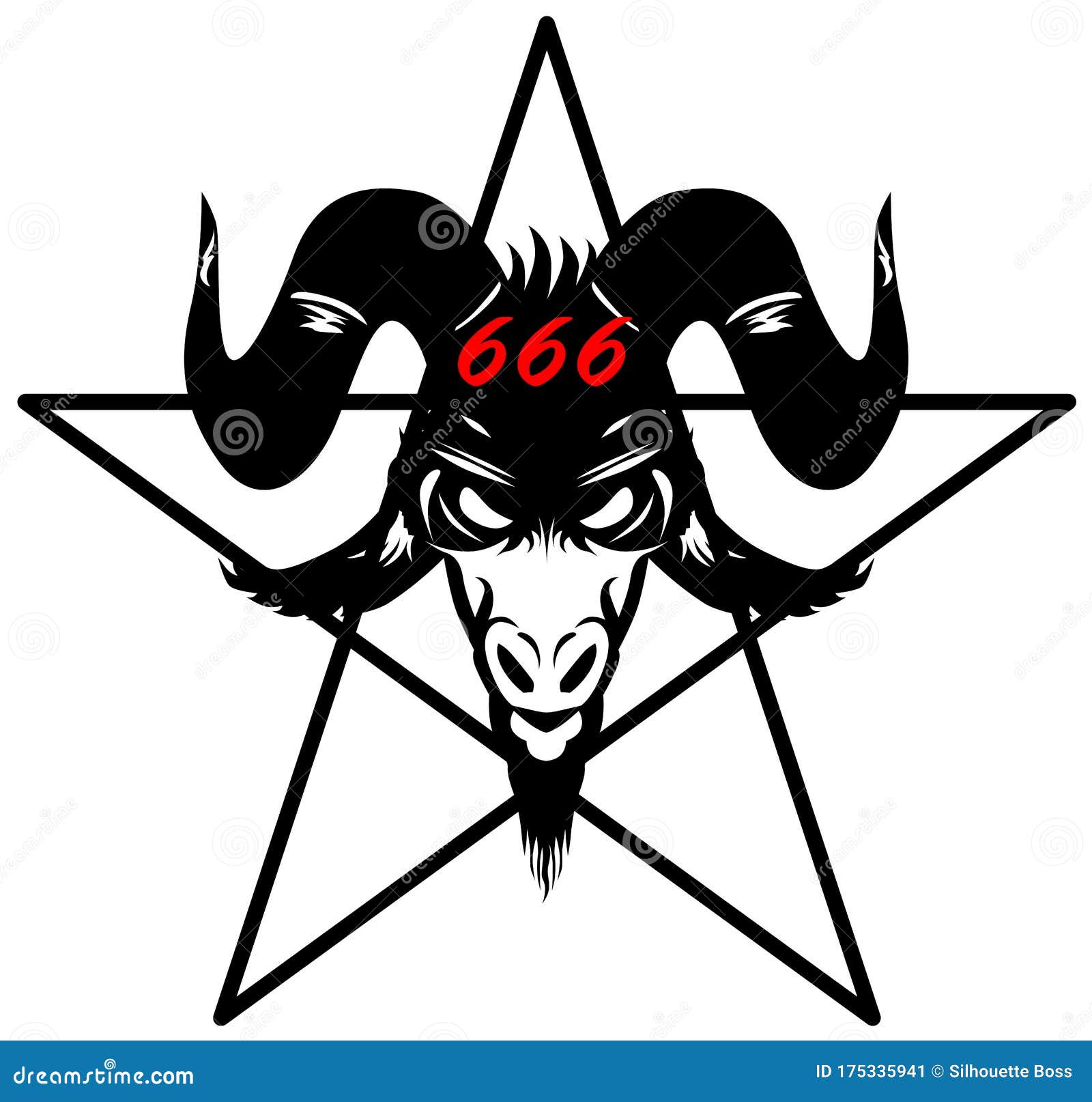 666 Number of the Beast Devil Satan Satanism Pendant Necklace 