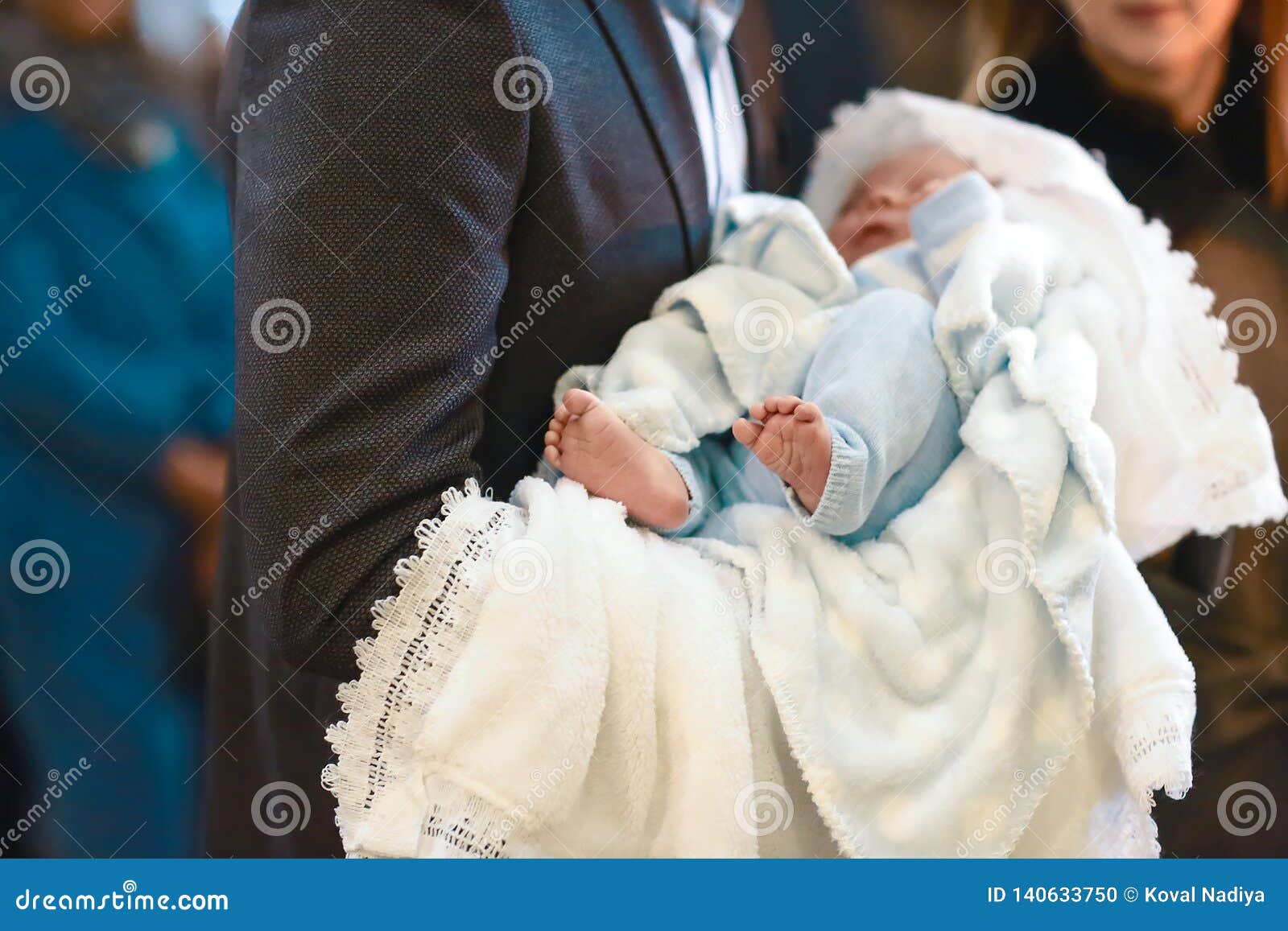 Baptism Ceremony in Church. Baptizing a Infant Stock Photo Image of baptize, catholicism
