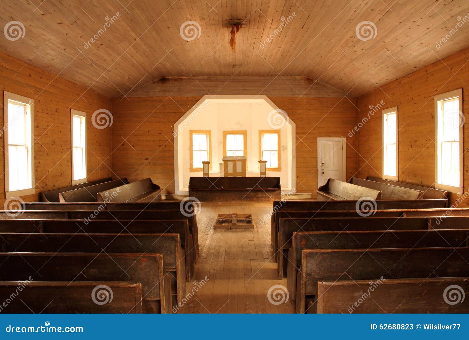 Baptist Church Interior Stock Image Image Of Travel 62680823