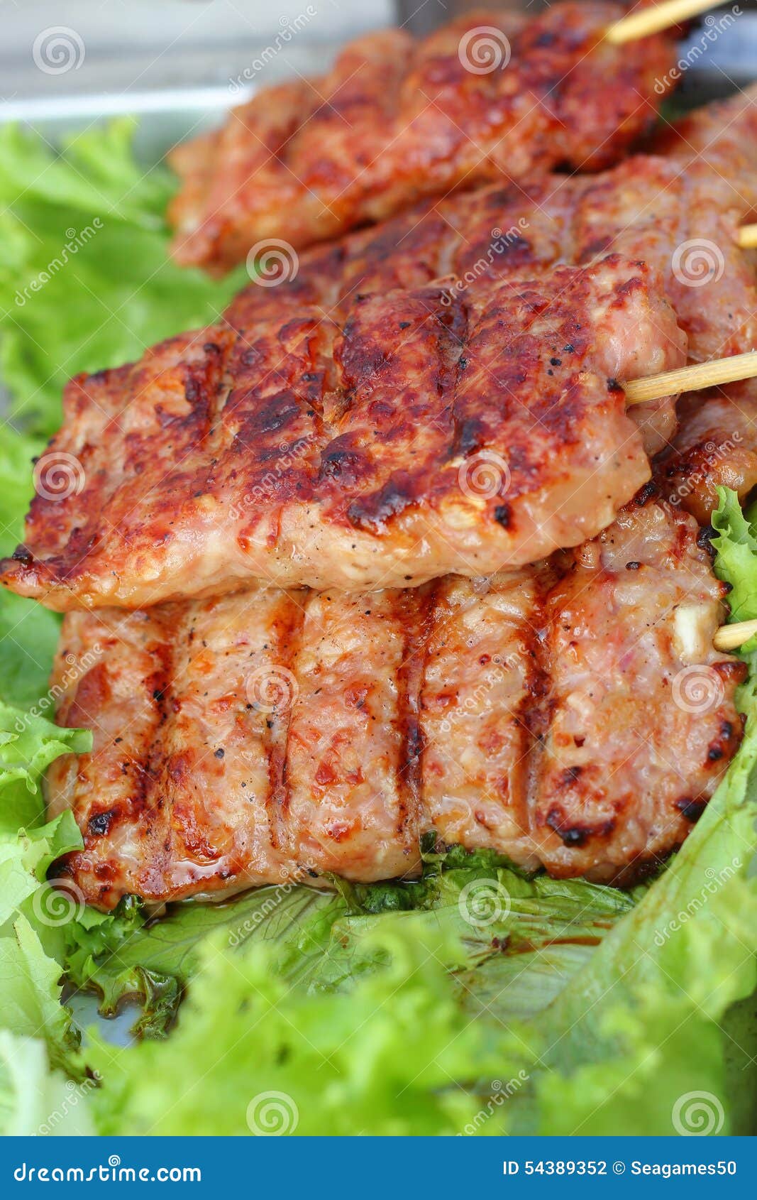 BarBQ or BBQ Grill of Meat Stock Photo Image of meal, succulent