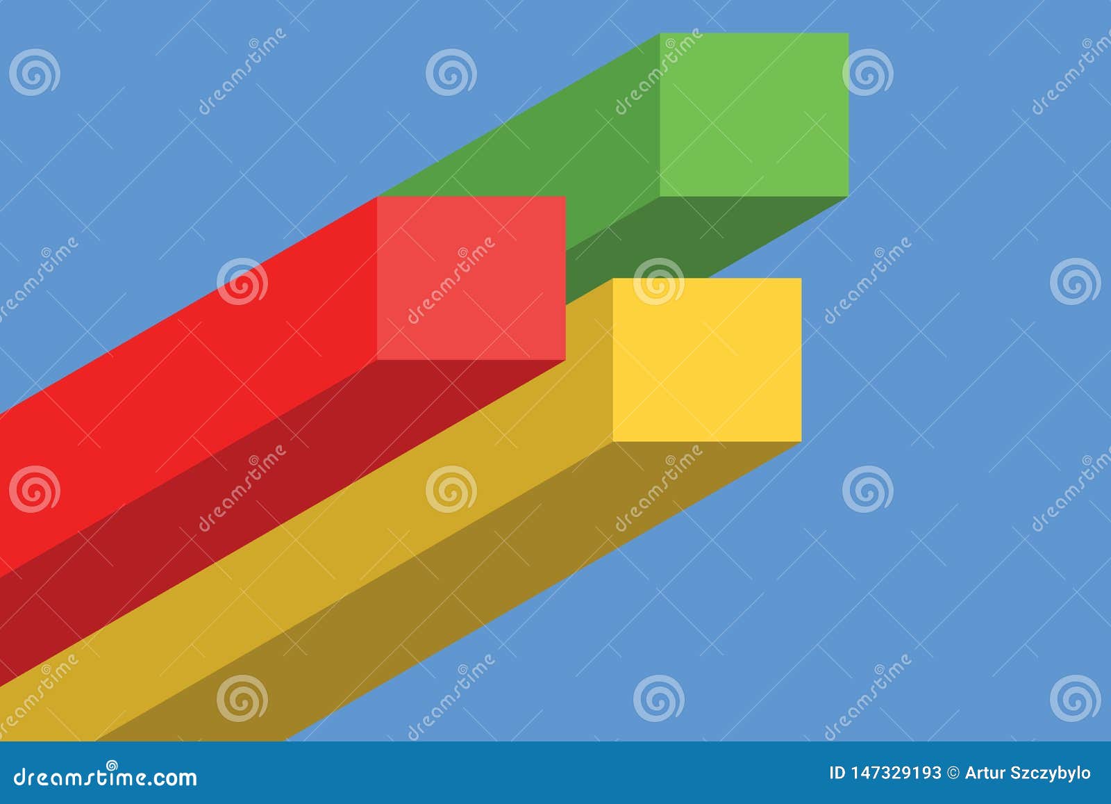 Flat Design Color Chart