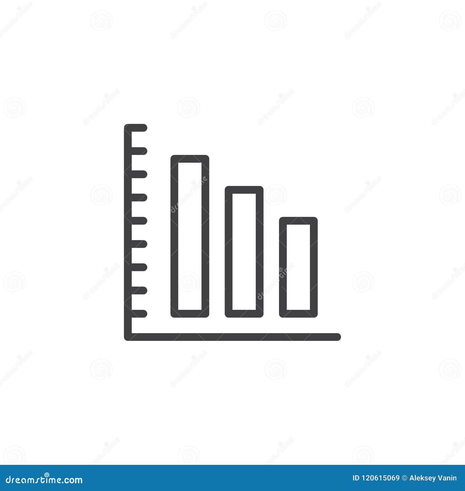 Bar Chart Outline