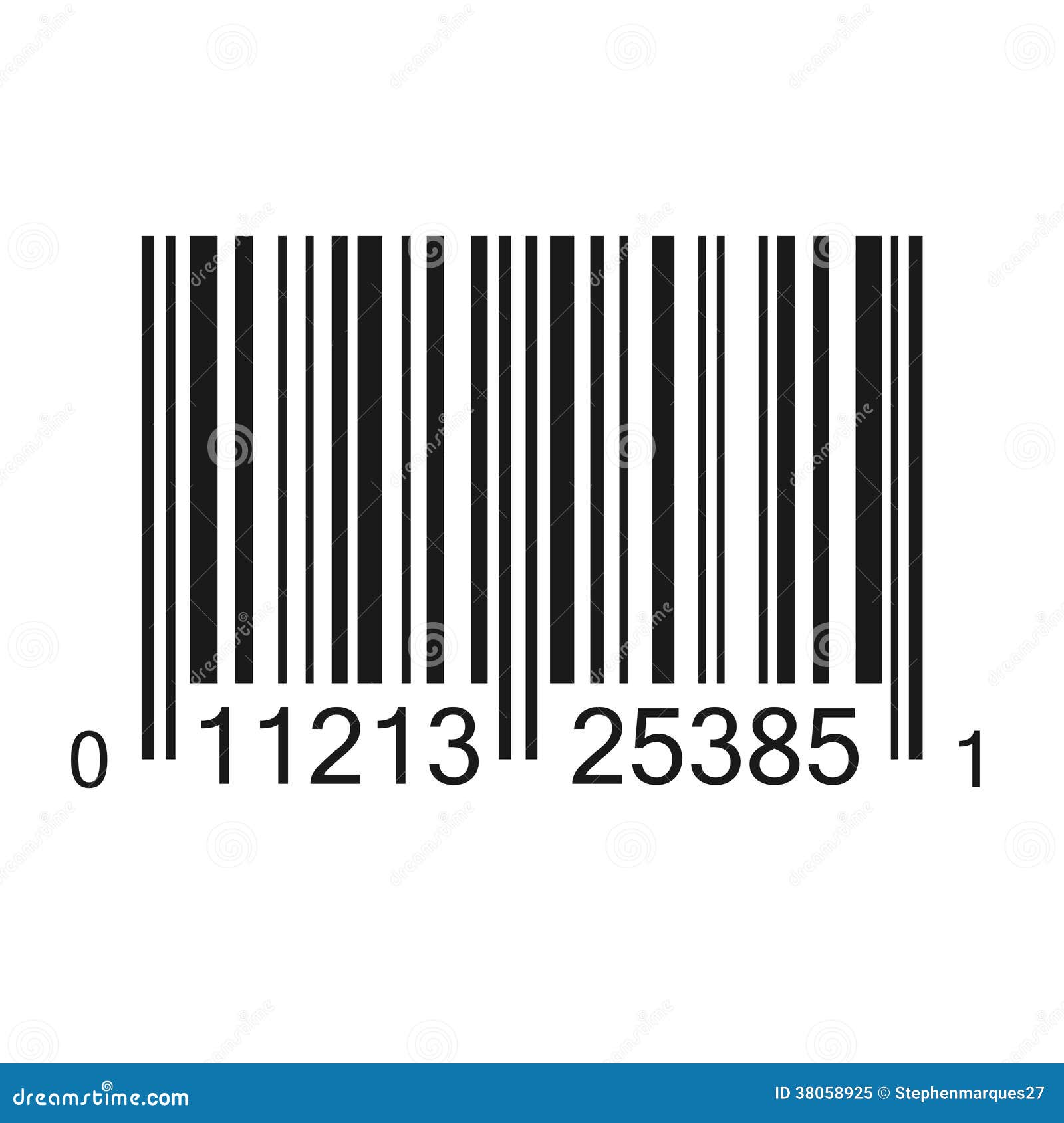 Bar Code Illustration stock vector. Illustration of identification