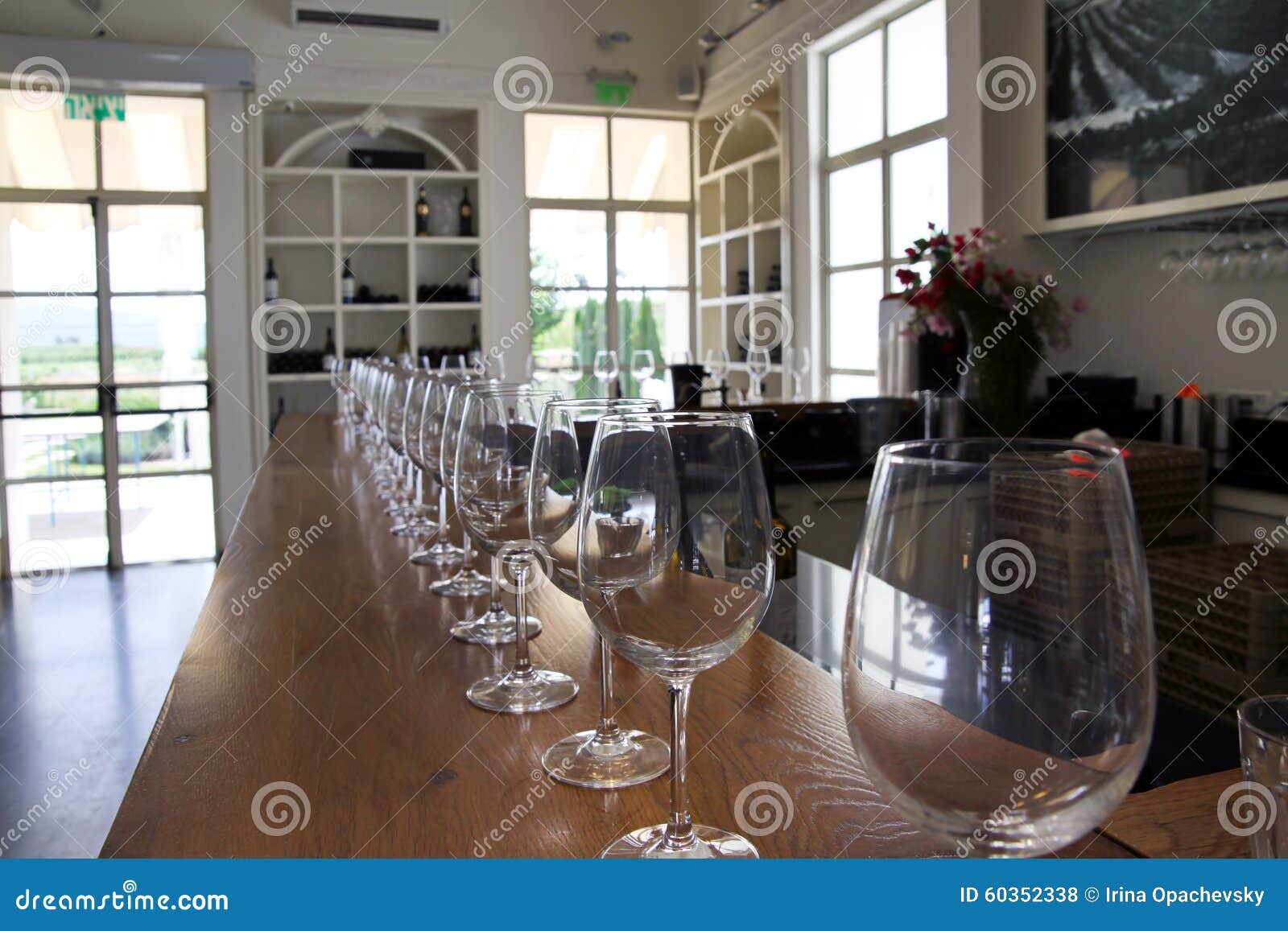 The Bar Counter in the Tasting Room Stock Photo Image of interior