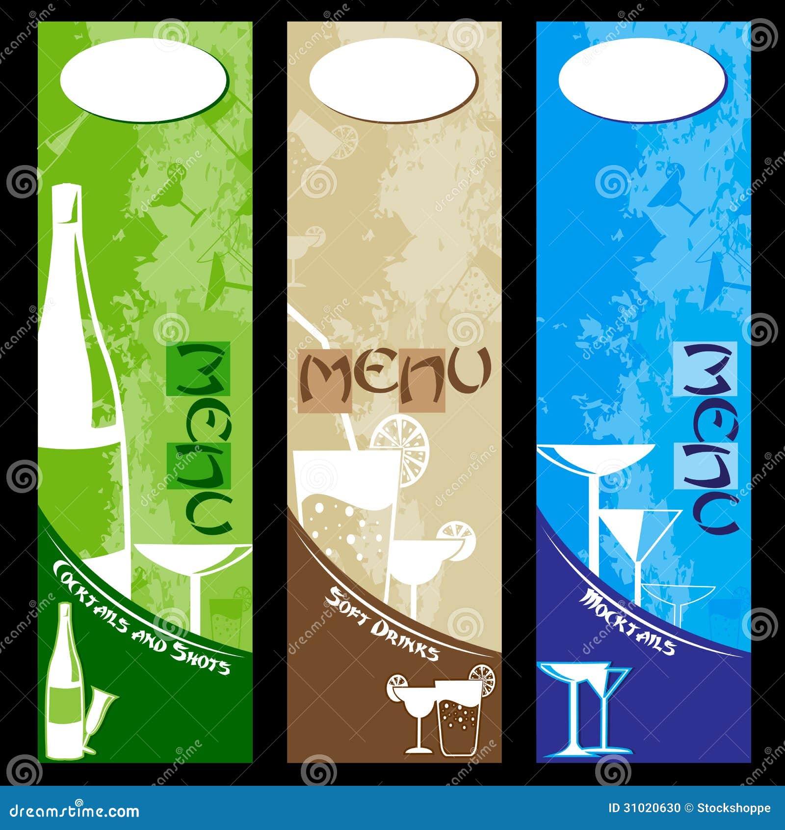 Bar Menu Design stock vector. Illustration of background - 31020630