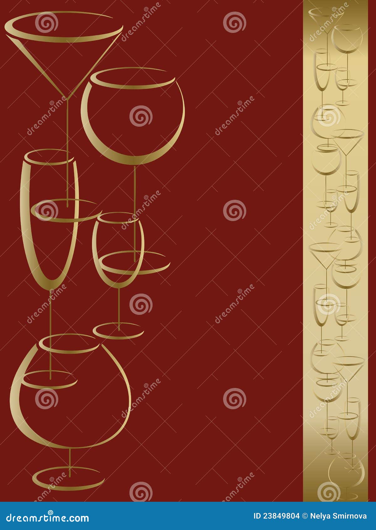Bar wine card menu stock vector. Illustration of dinner 23849804