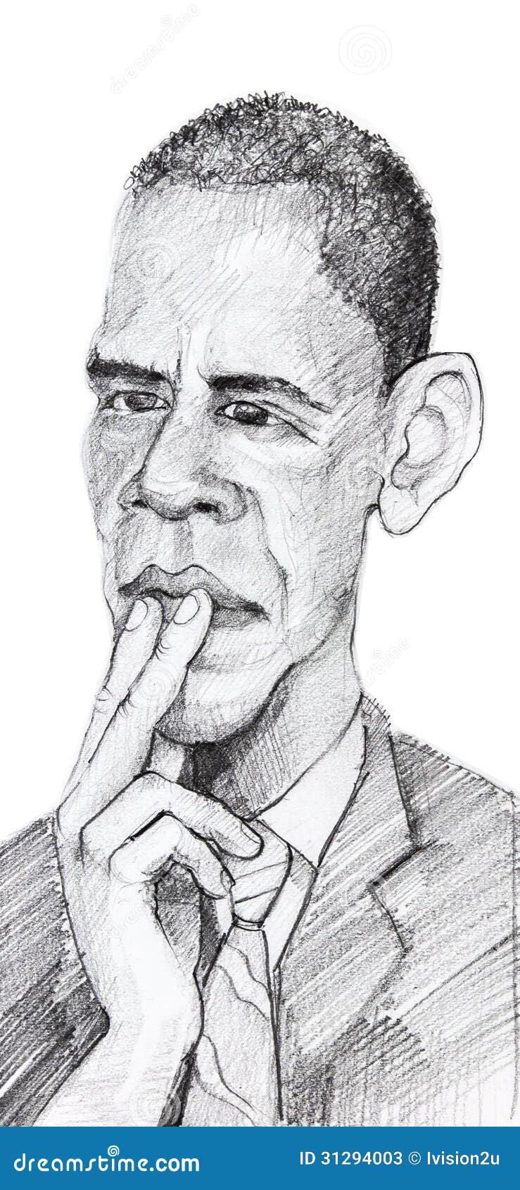 How To Draw Barack Obama Step by Step Drawing Guide by Dawn  DragoArt