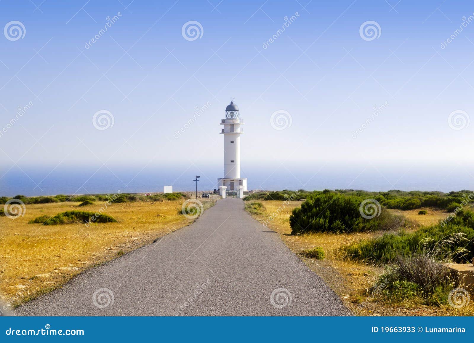 barbaria lighthouse formentera balearic island