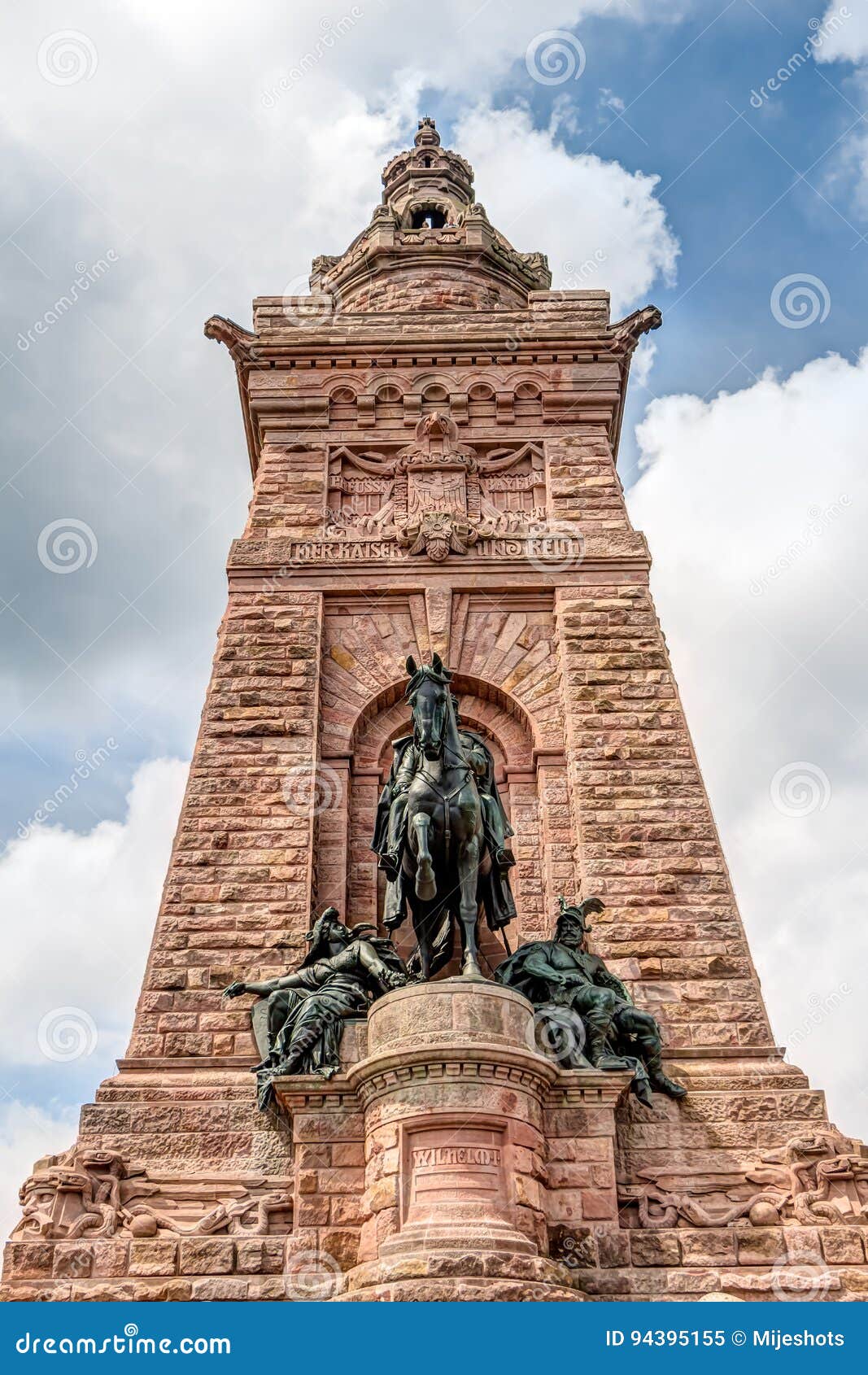 barbarossa monument in thuringia, germany