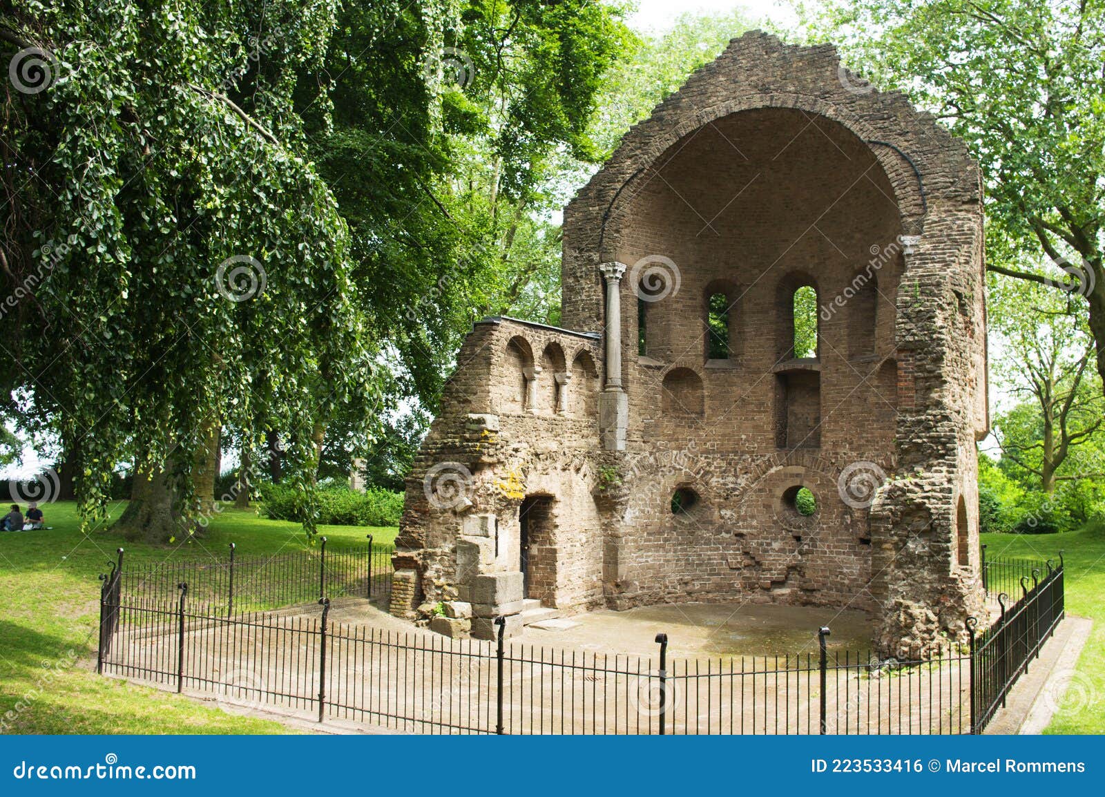 the barbarossa ruin in nijmegen