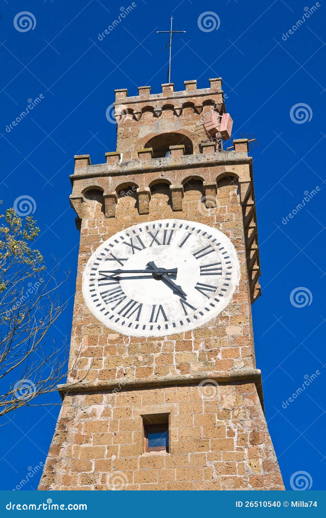 barbarossa tower. acquapendente. lazio. italy.