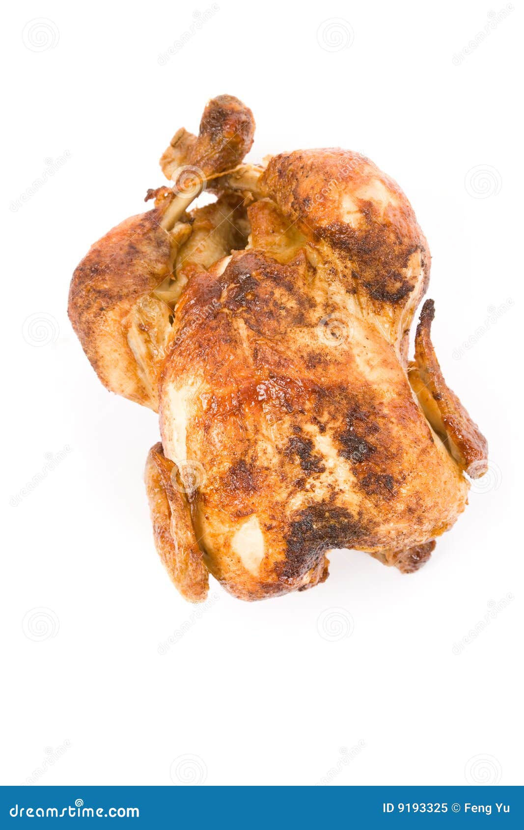 Barbecue Chicken stock image. Image of isolated, brown 9193325