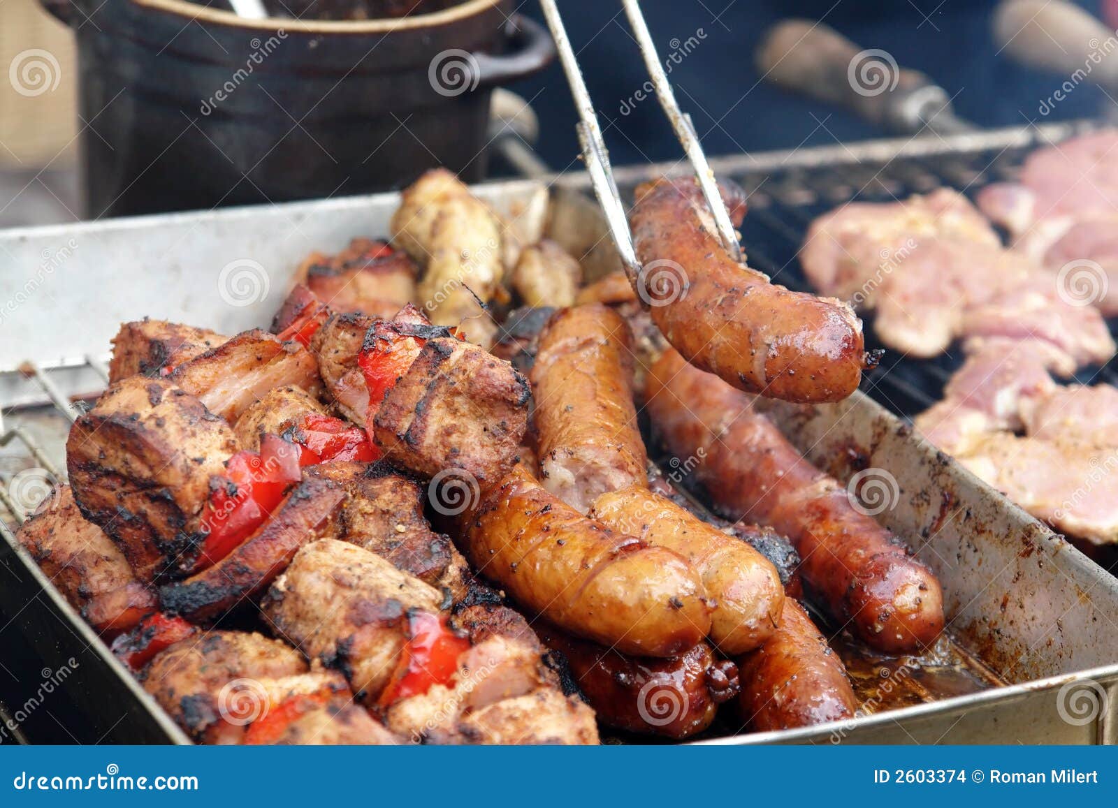 Barbecue delectables stock photo. Image of cookout, greasy 2603374