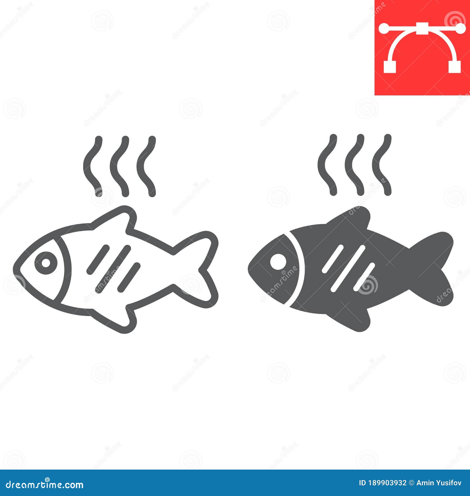 Barbecue Fish Line and Glyph Icon, Food and Keto Diet, Fried Fish Sign  Vector Graphics, Editable Stroke Linear Icon, Eps Stock Vector -  Illustration of healthy, cafe: 189903932