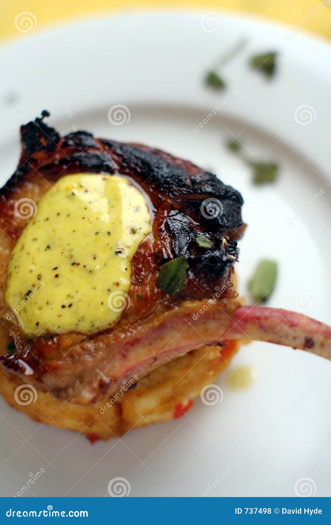 barbecue or pan fried pork macro