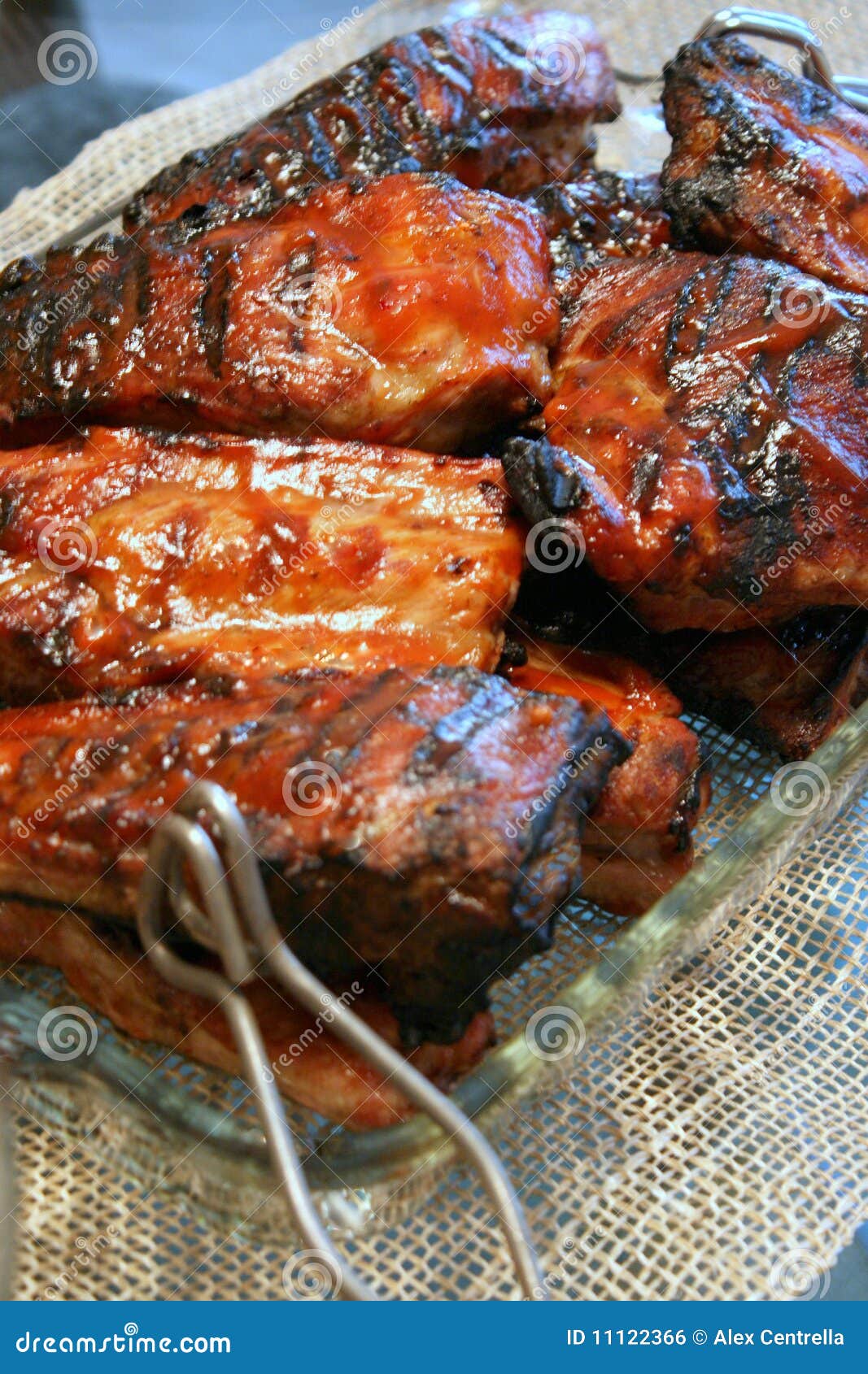 Barbecue Ribs for the Family Meals Stock Photo Image of grilled